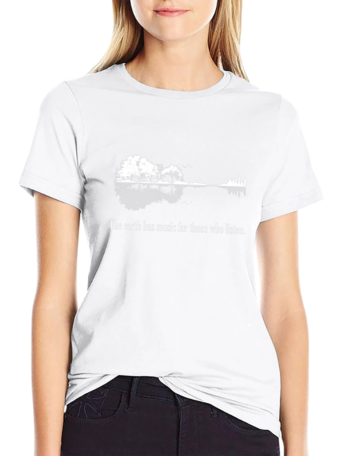 Nature Guitar T-Shirt - Earth Has Music