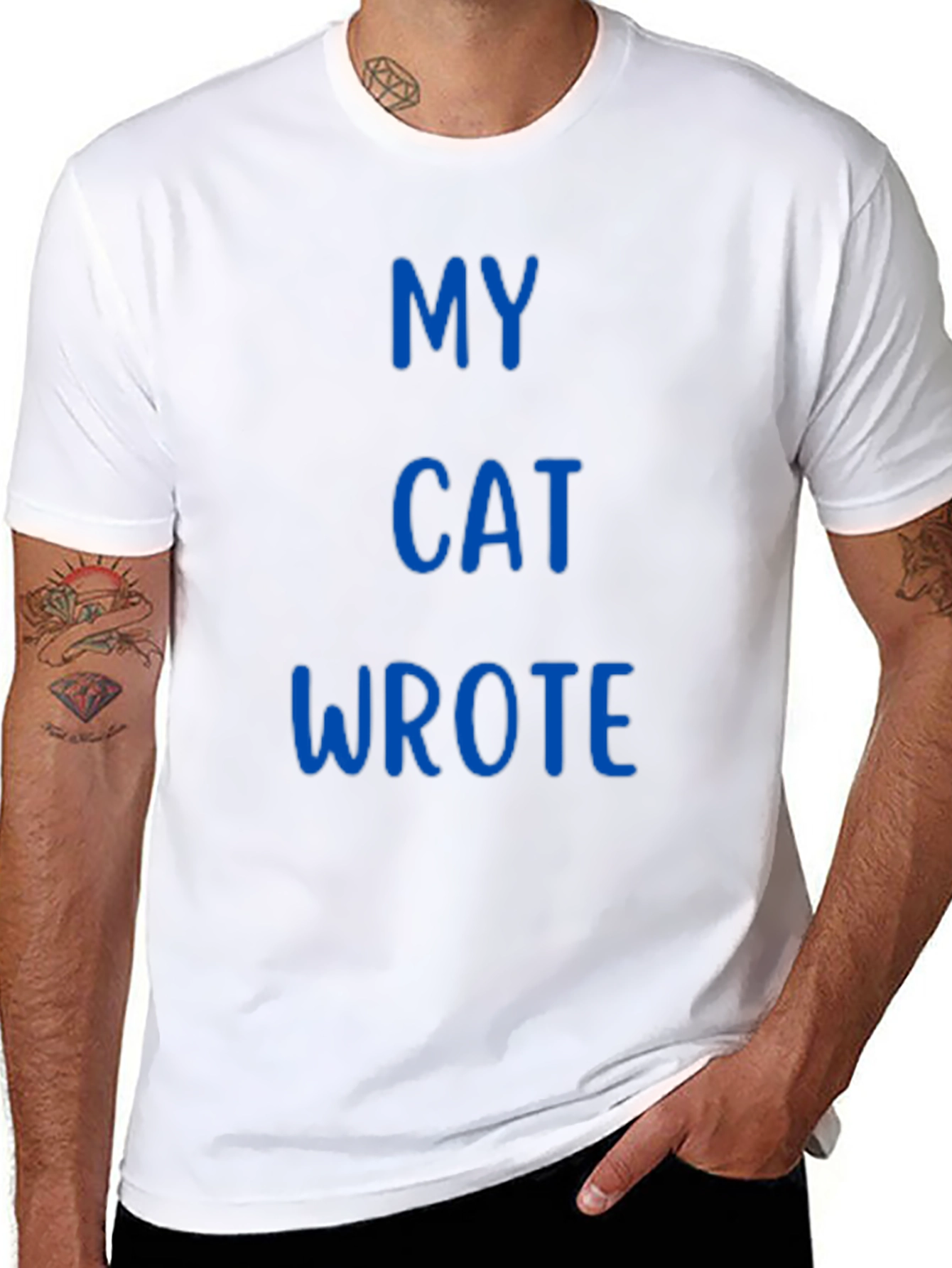 My Cat Wrote - Novelty T-Shirt