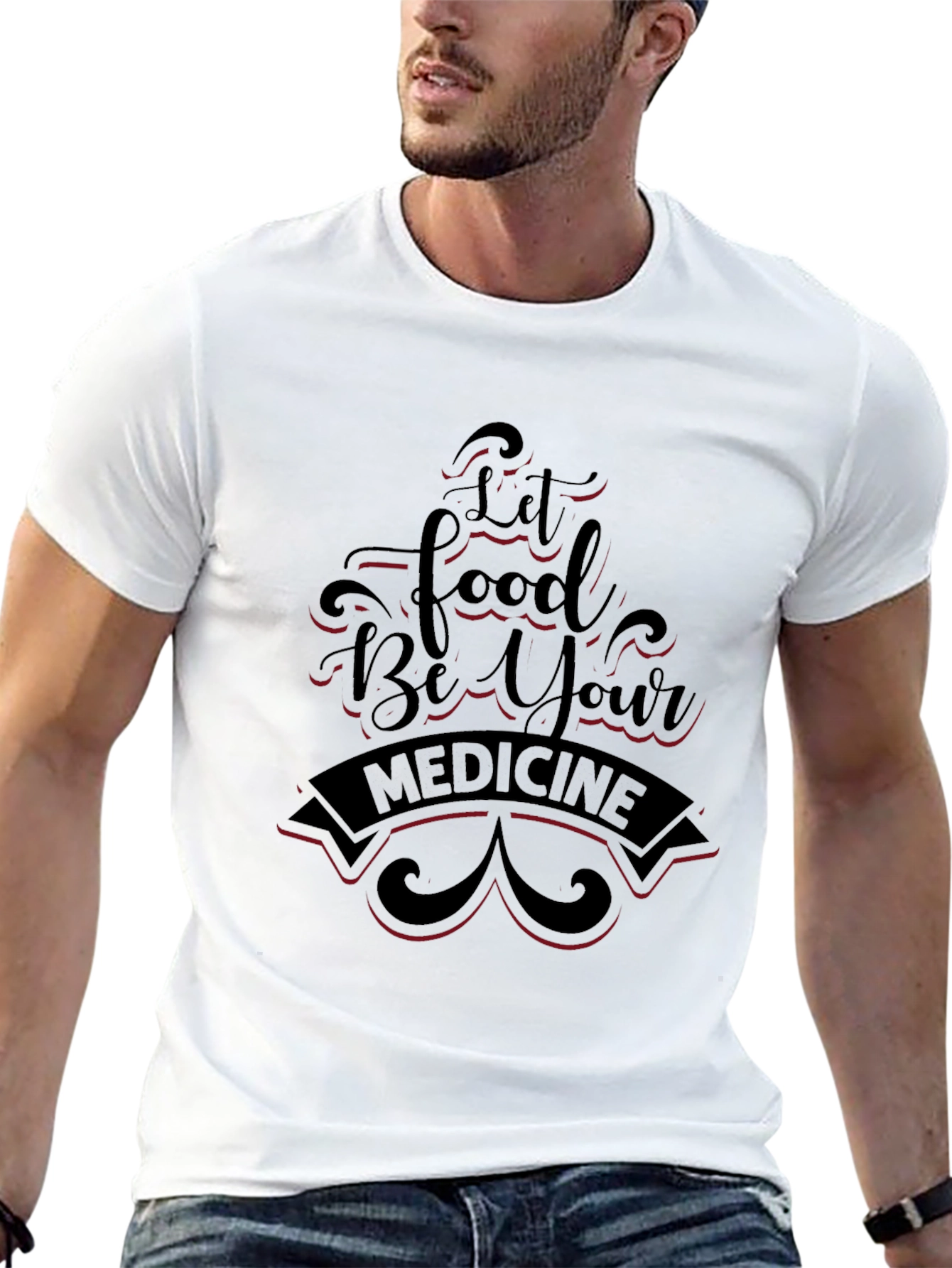 Let Food Be Your Medicine Graphic Tee