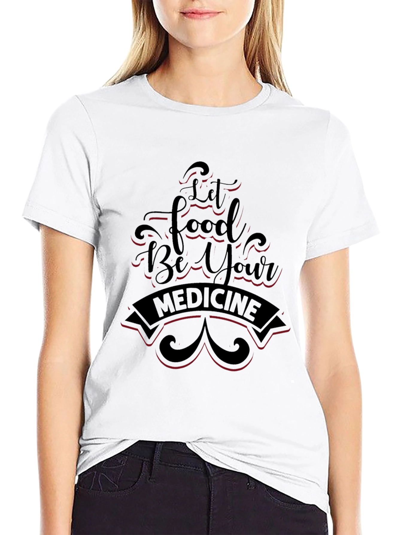 Let Food Be Your Medicine Graphic Tee