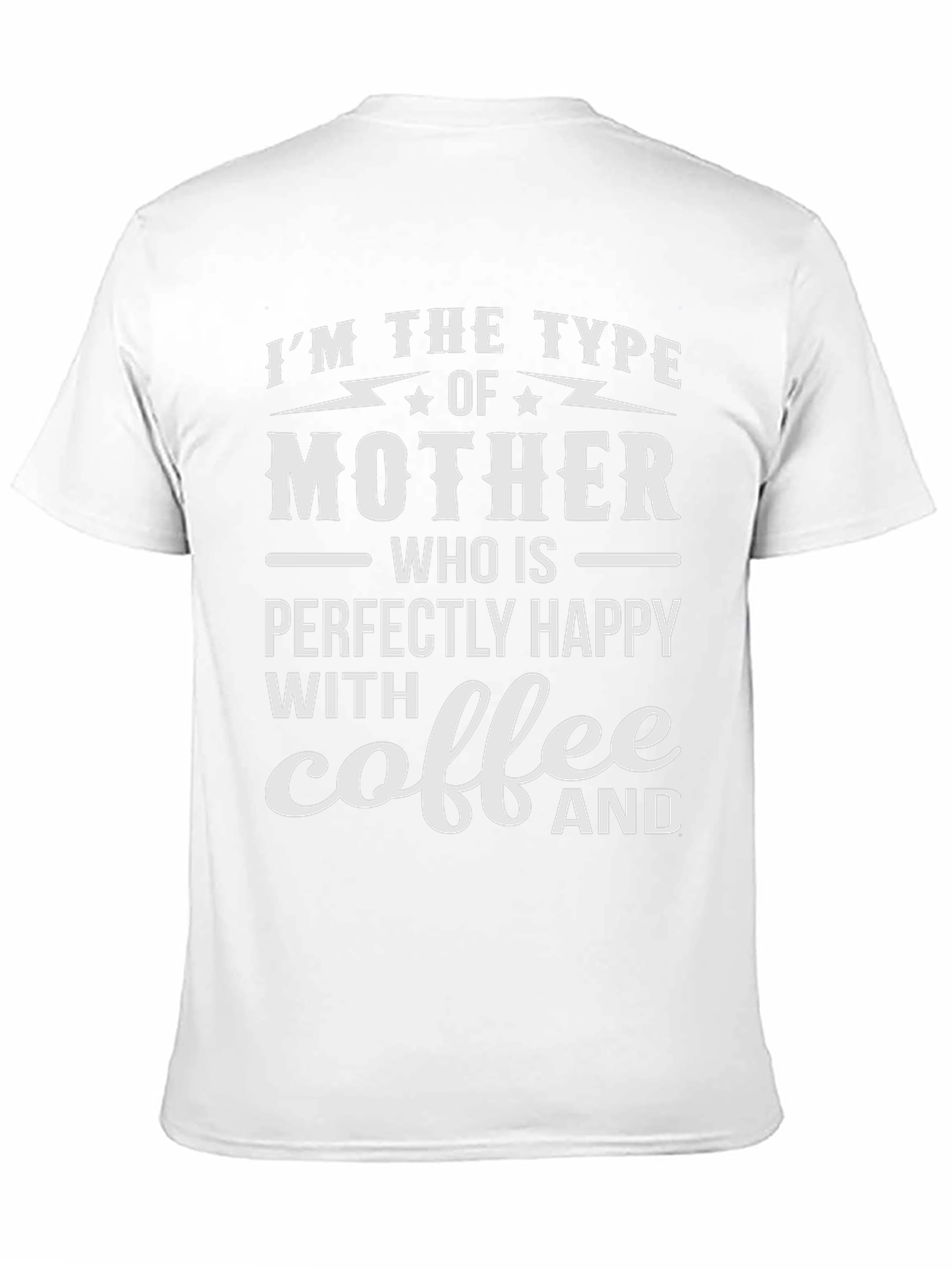 Mother Coffee T-Shirt Funny Mom Tee