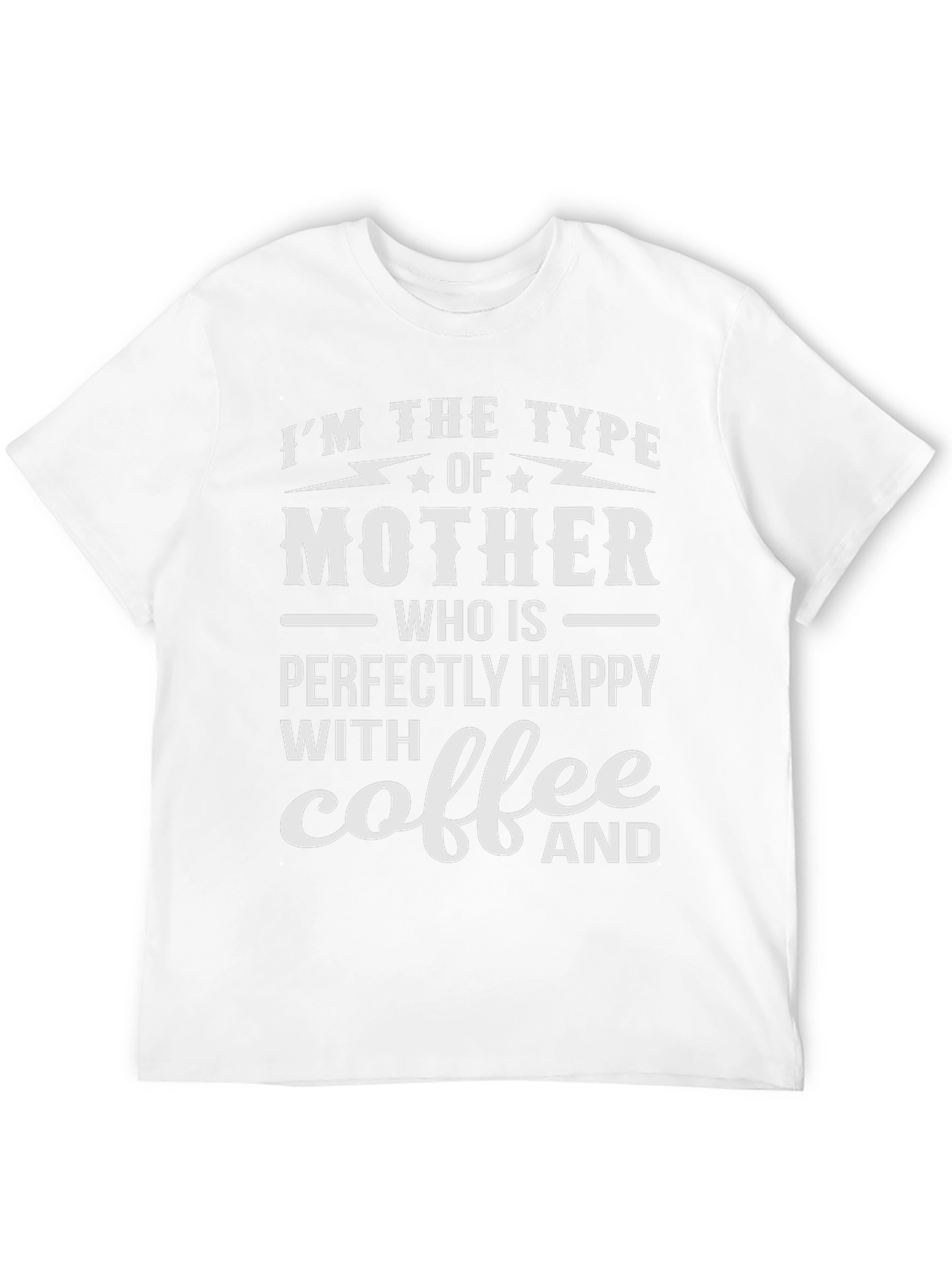 Mother Coffee T-Shirt Funny Mom Tee