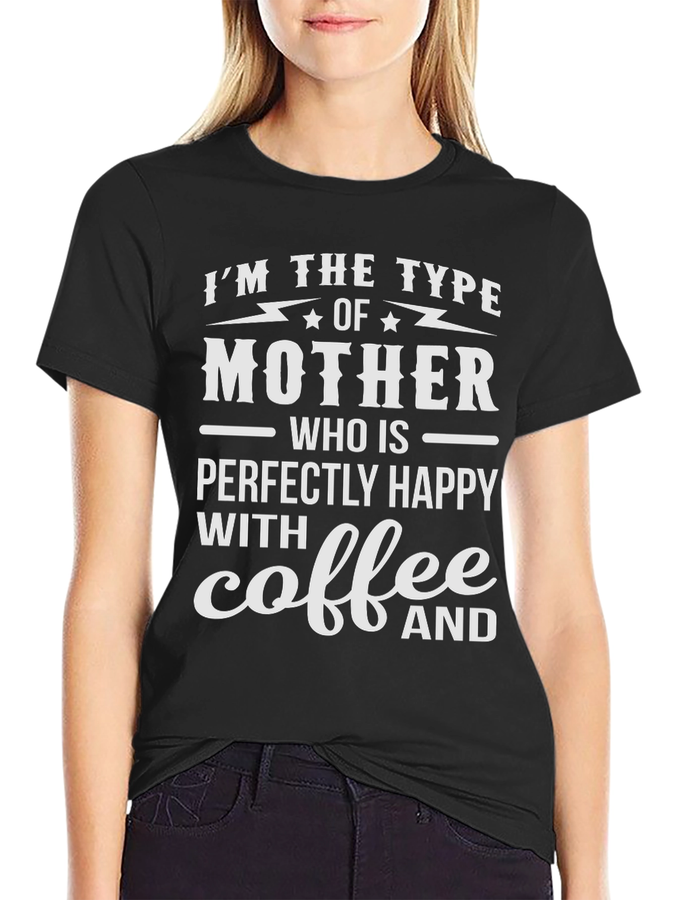 Mother Coffee T-Shirt Funny Mom Tee