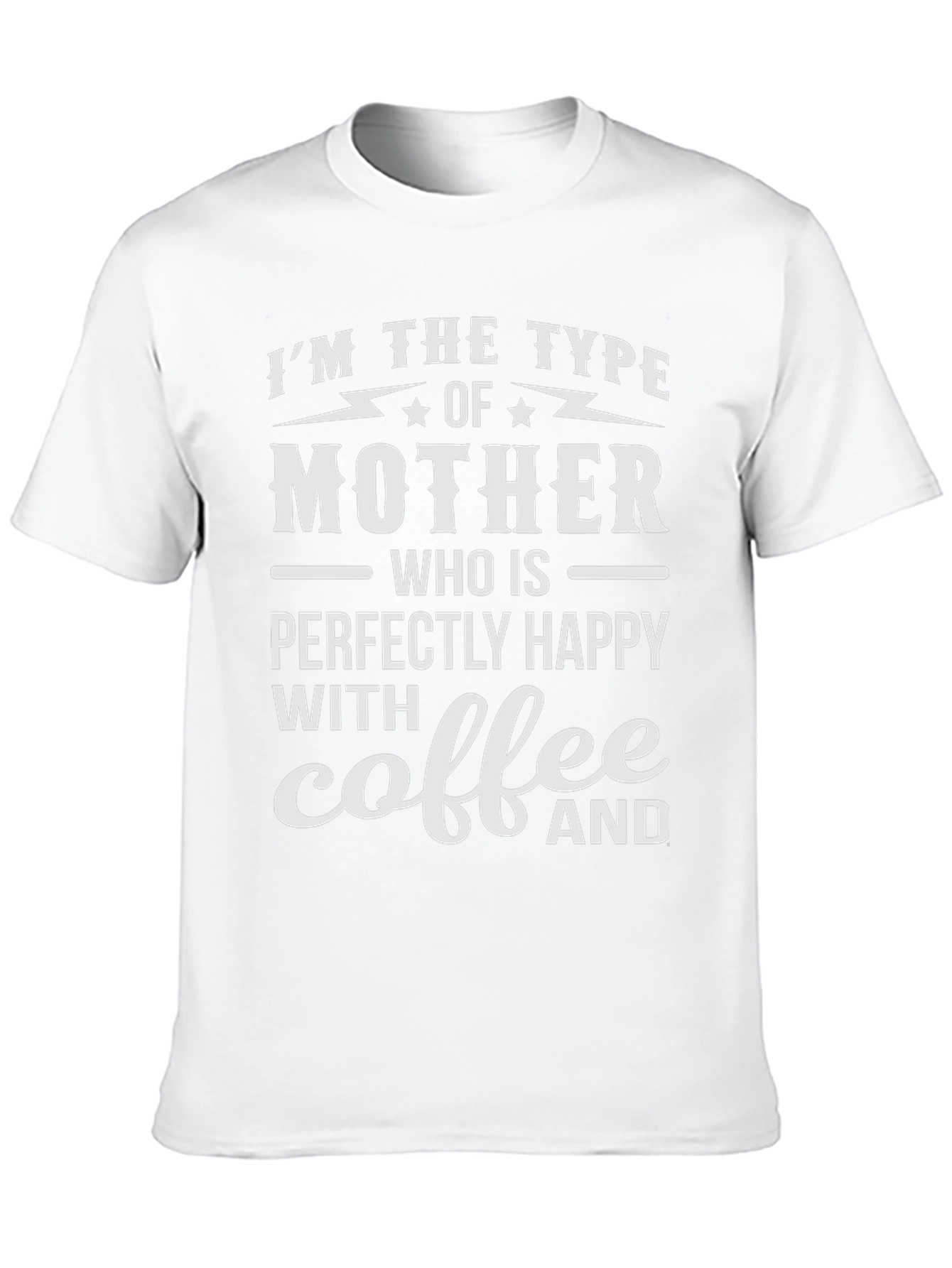 Mother Coffee T-Shirt Funny Mom Tee