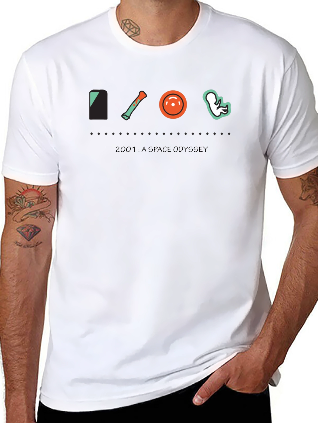2001 A Space Odyssey Evolution T-Shirt