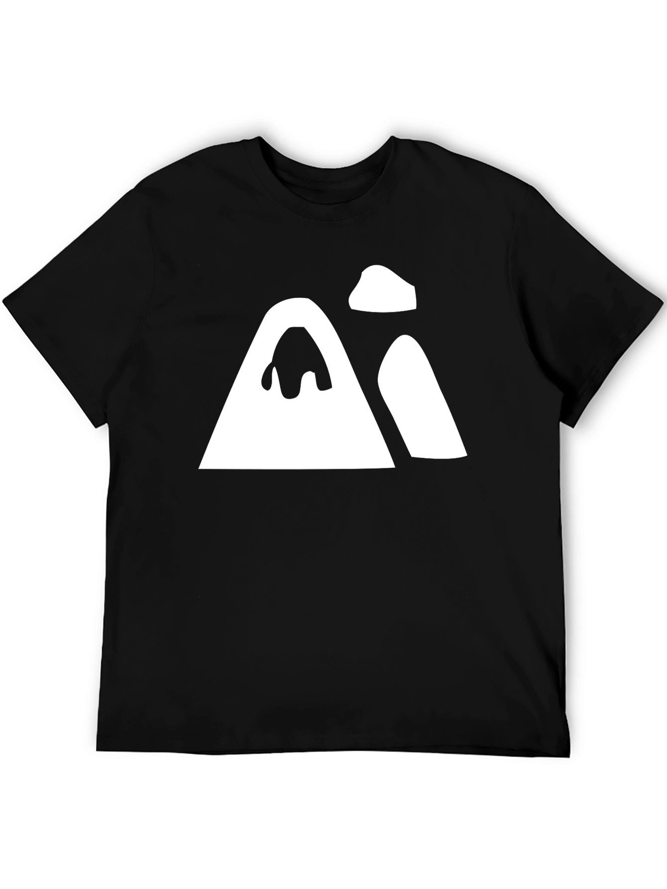 Mountain Graphic Black T-Shirt