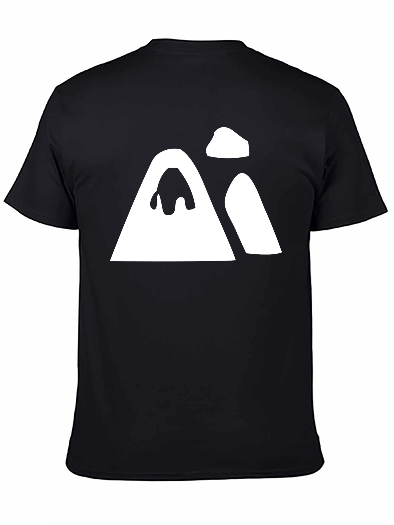 Mountain Graphic Black T-Shirt