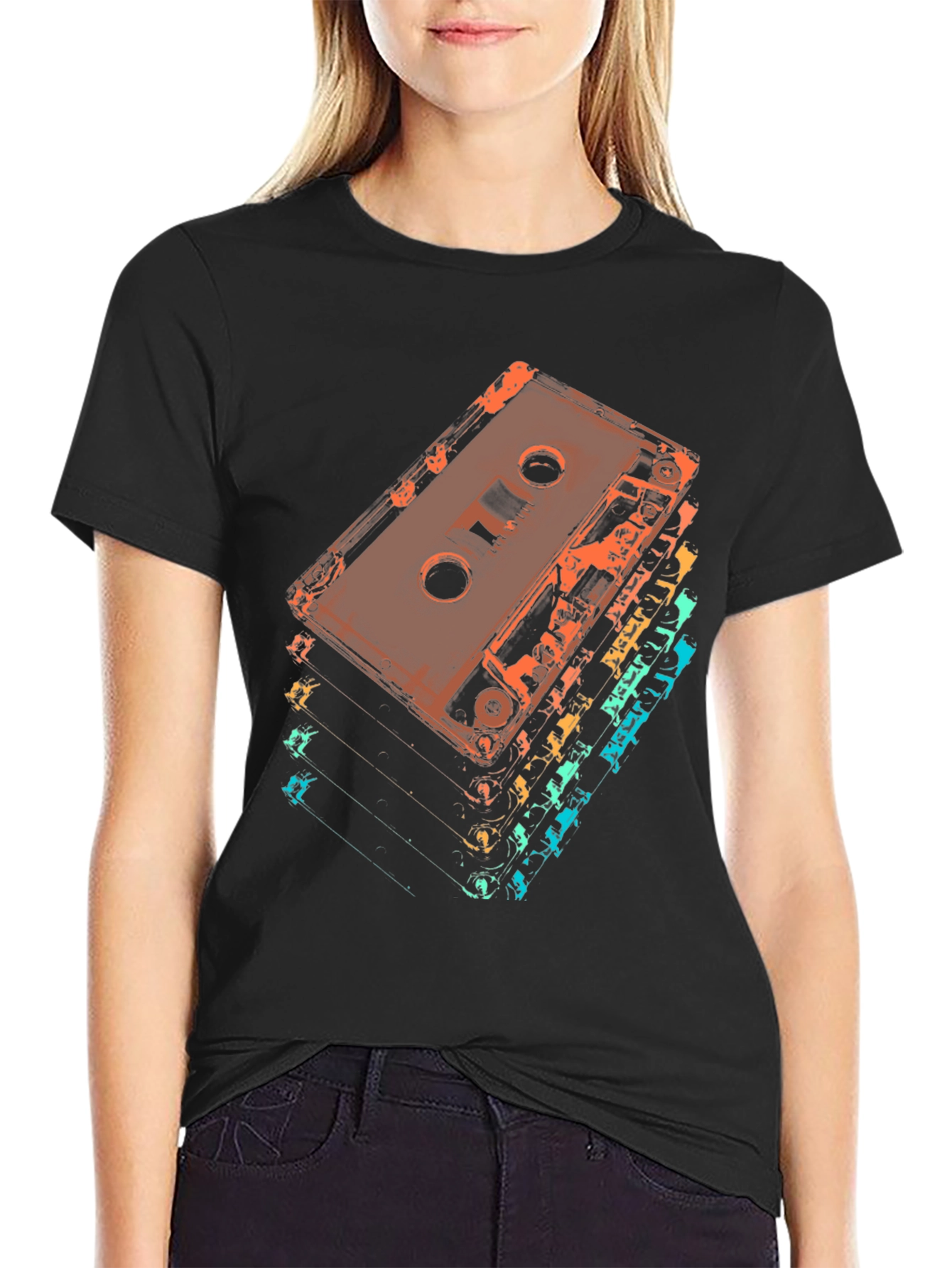Retro Cassette Tape Graphic Tee