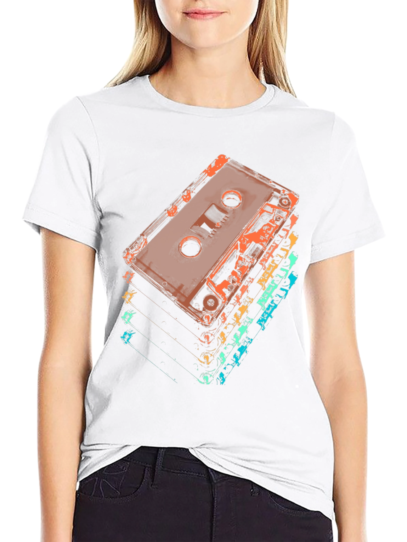 Retro Cassette Tape Graphic Tee