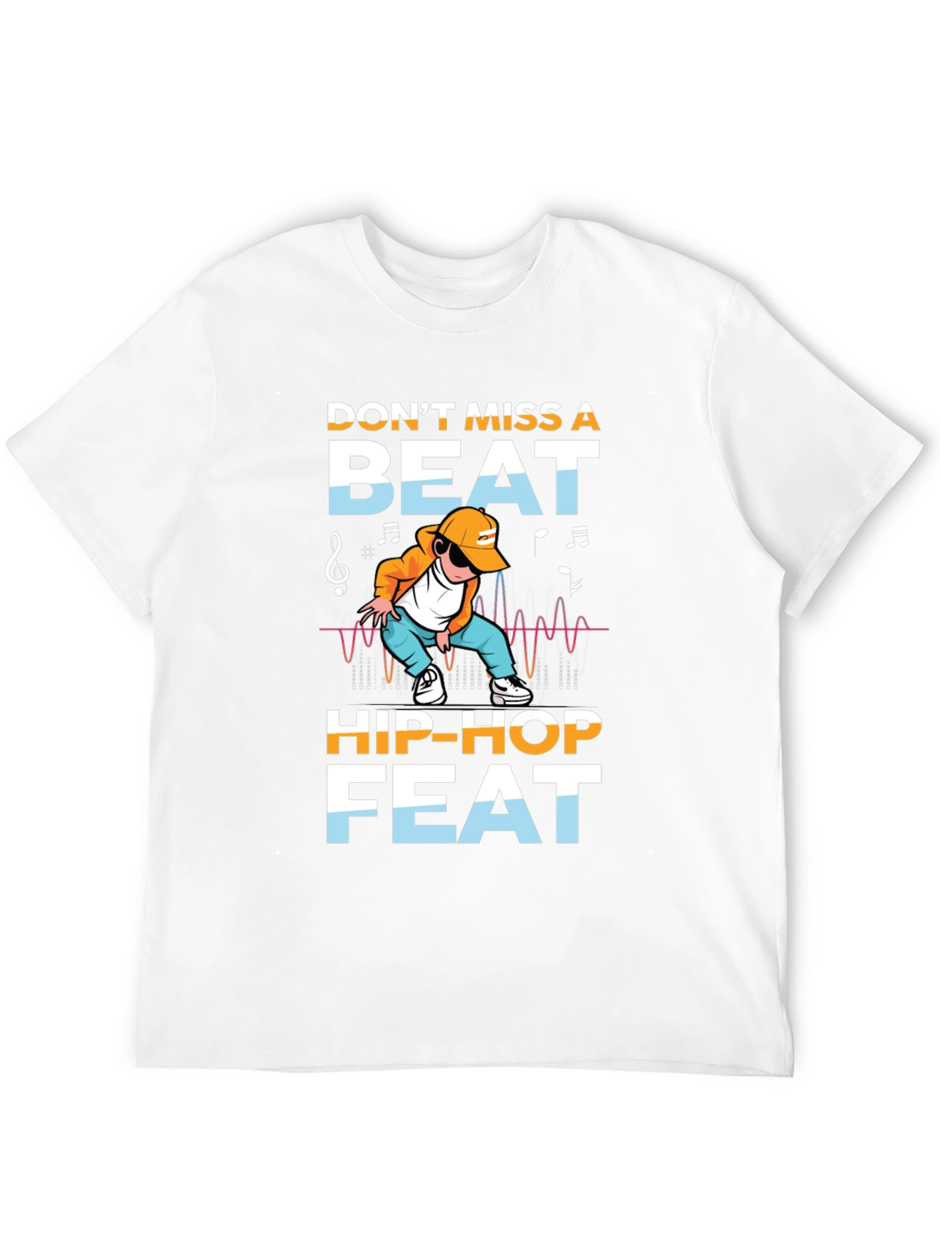 Dont Miss A Beat Hip-Hop Feat Graphic Tee