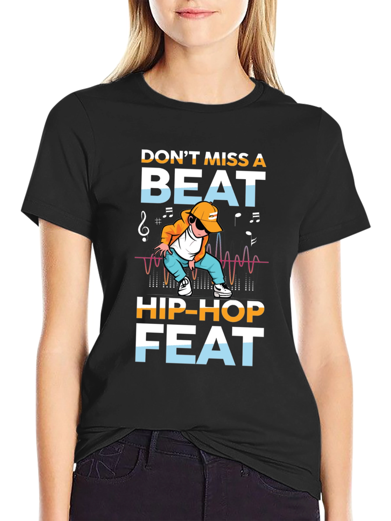 Dont Miss A Beat Hip-Hop Feat Graphic Tee