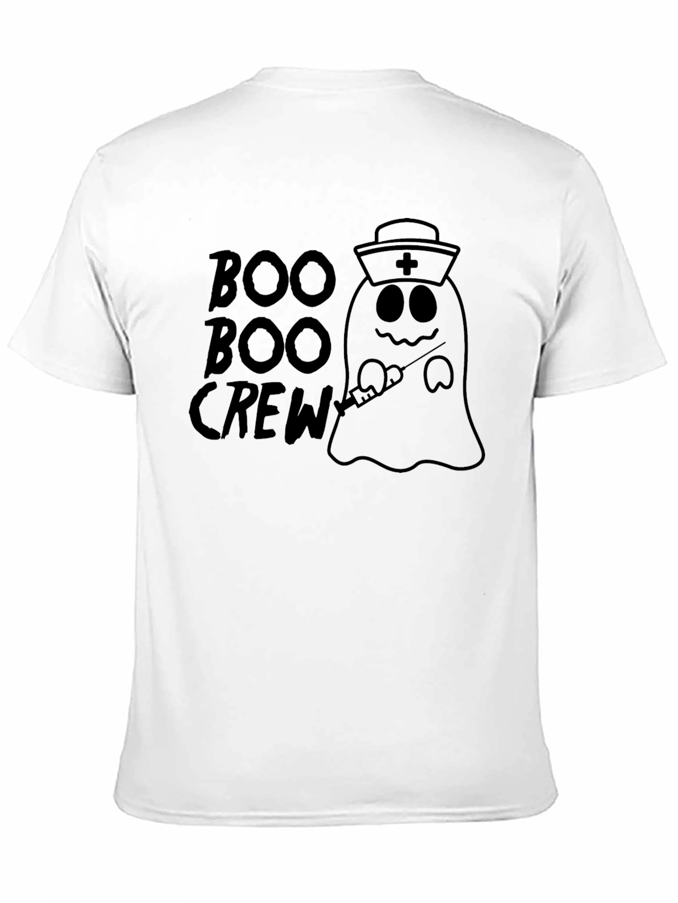 Boo Boo Crew Halloween Nurse Ghost T-Shirt