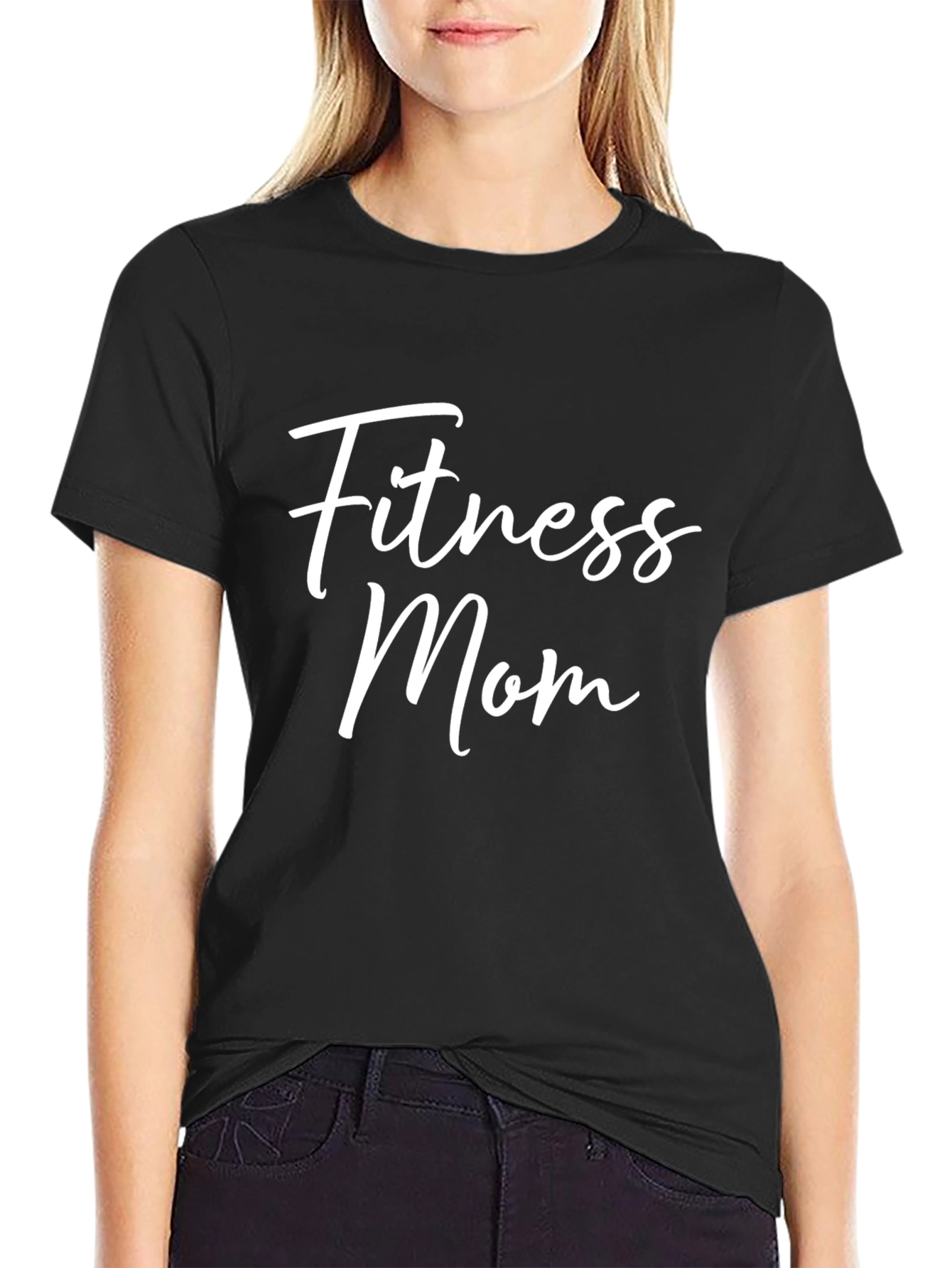 Fitness Mom Graphic T-Shirt
