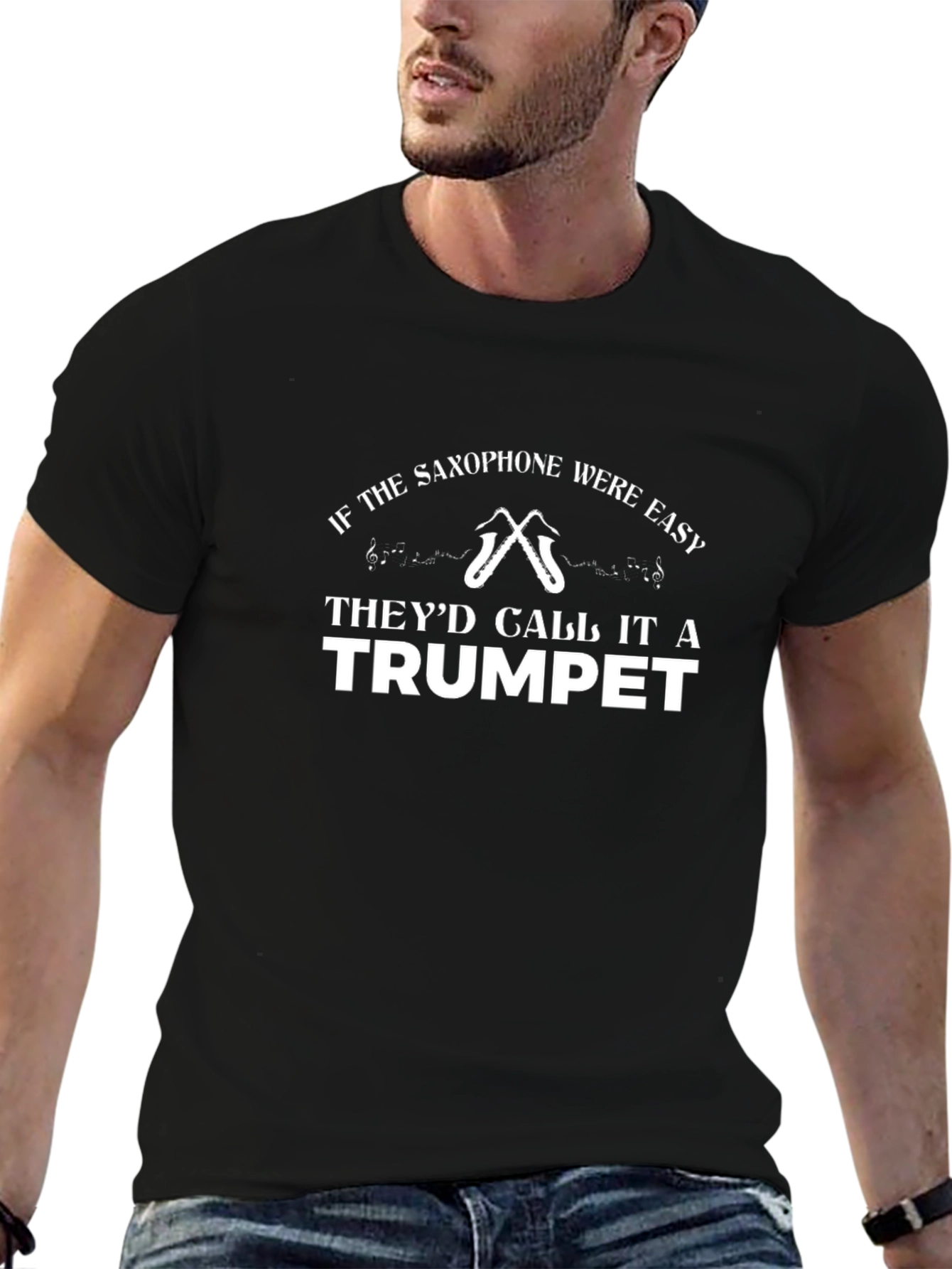 Saxophone Pun T-Shirt - Funny Musician Tee
