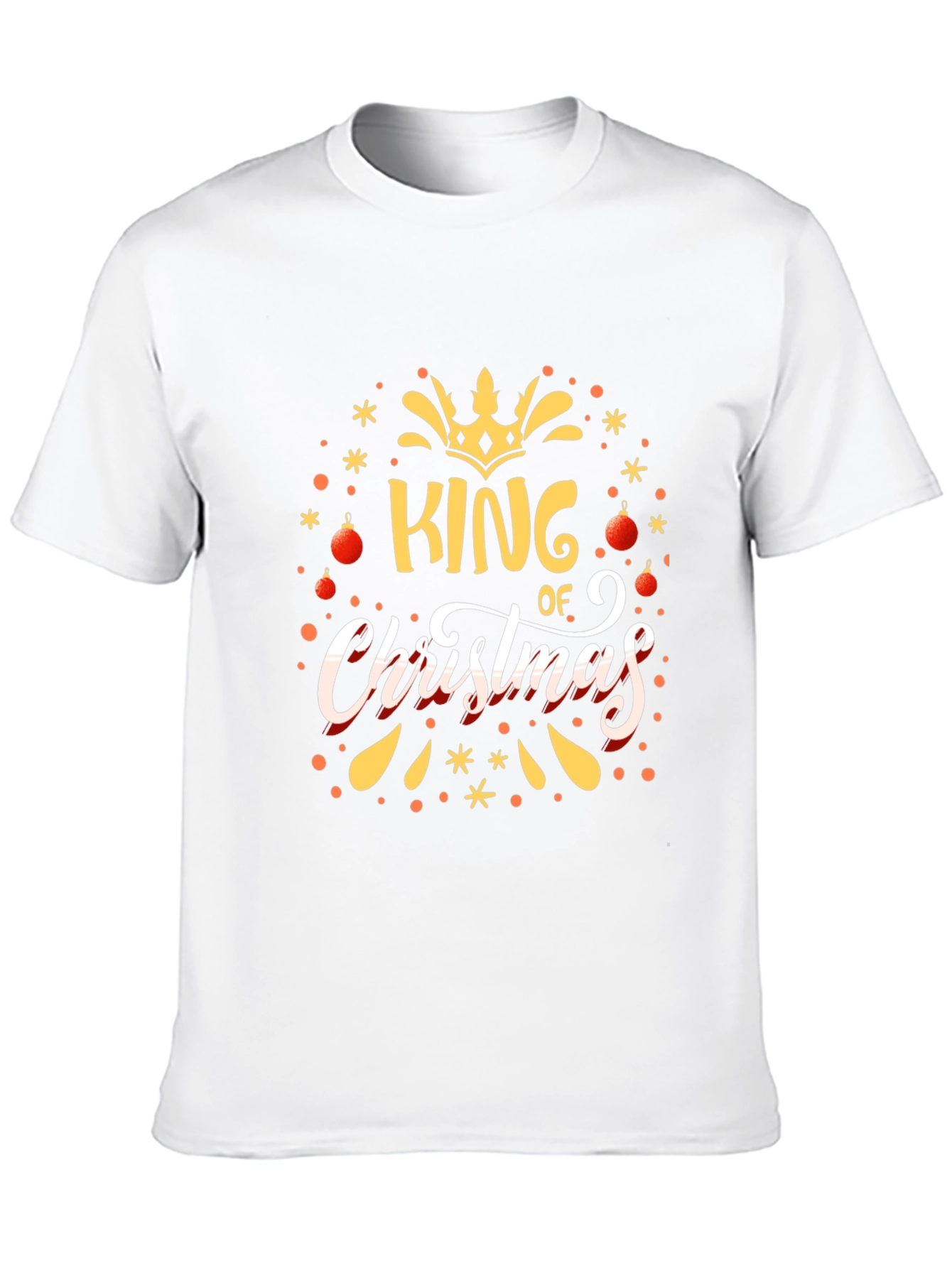 King of Christmas Graphic T-Shirt - Holiday Apparel