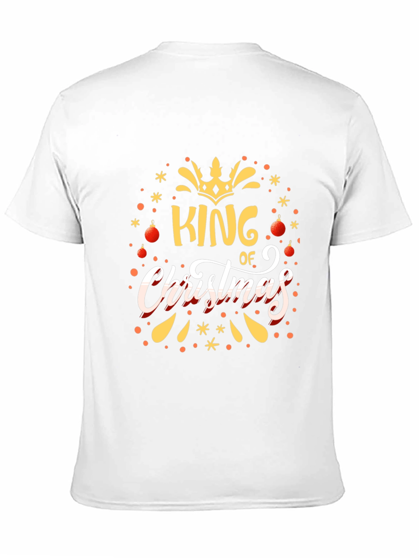 King of Christmas Graphic T-Shirt - Holiday Apparel