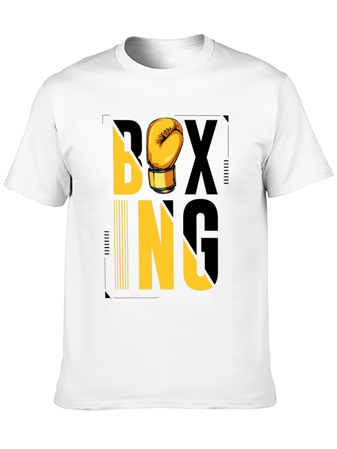 Boxing Graphic Tee - Black