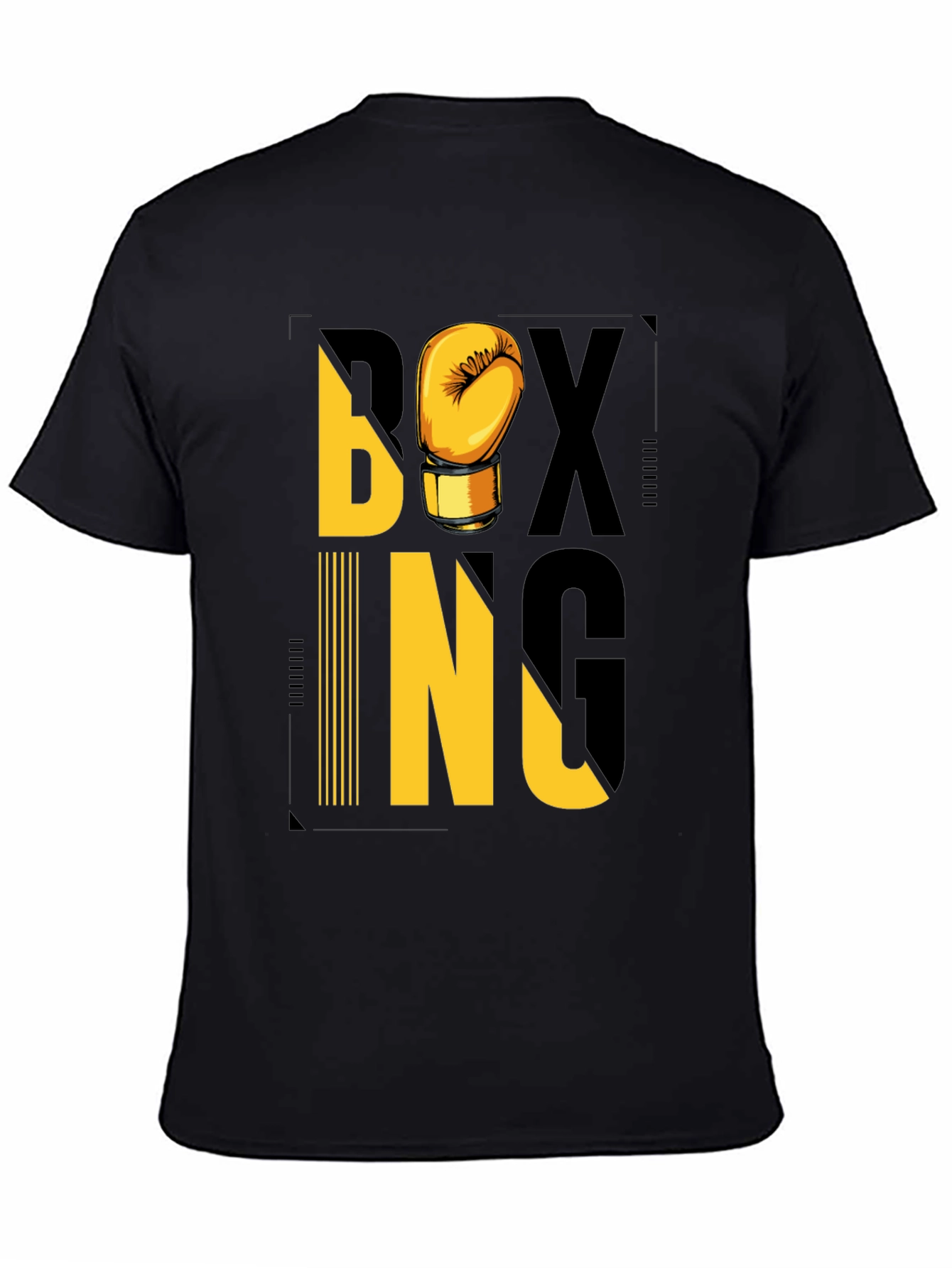 Boxing Graphic Tee - Black