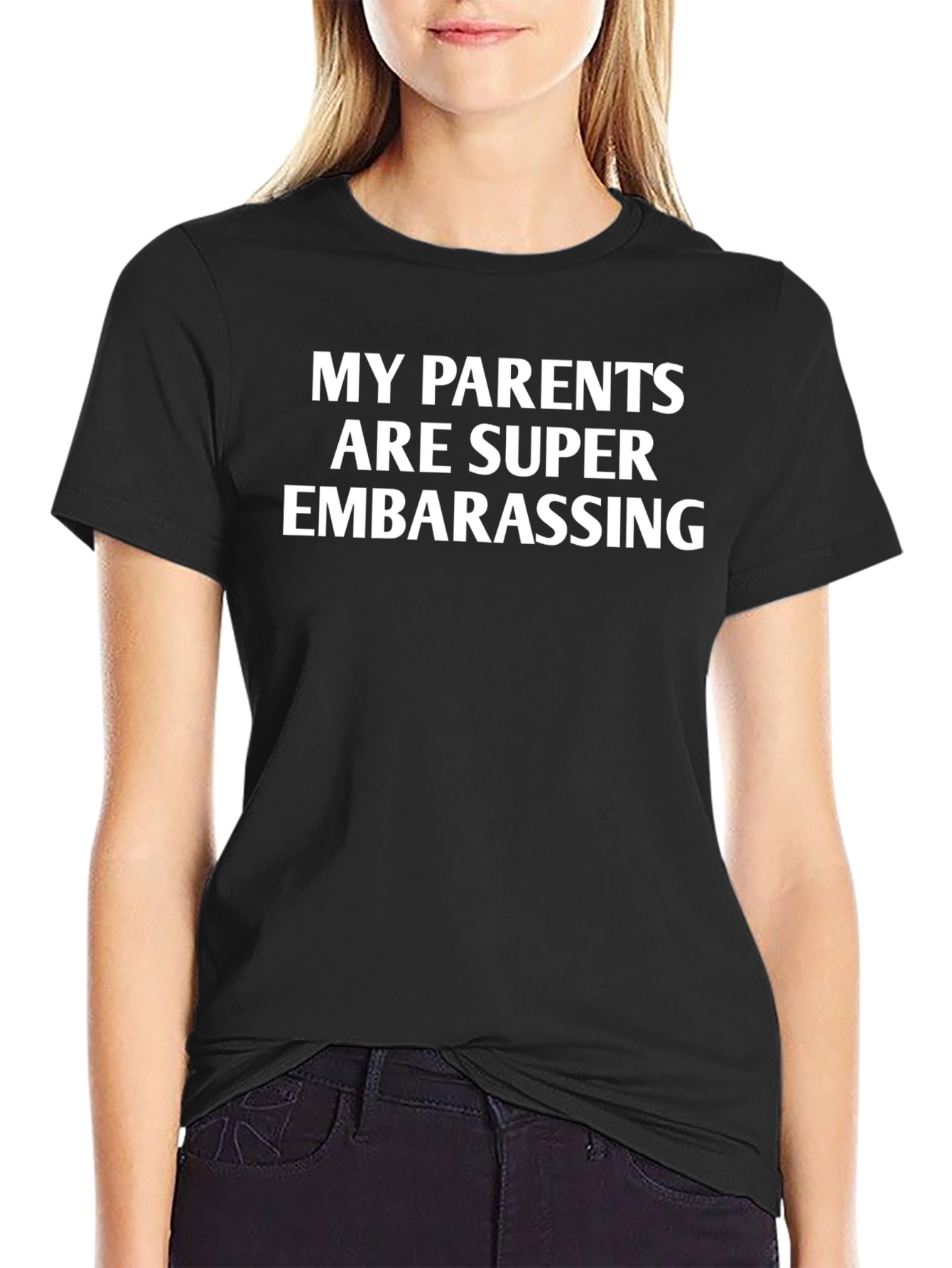 My Parents Are Super Embarrassing Graphic T-Shirt