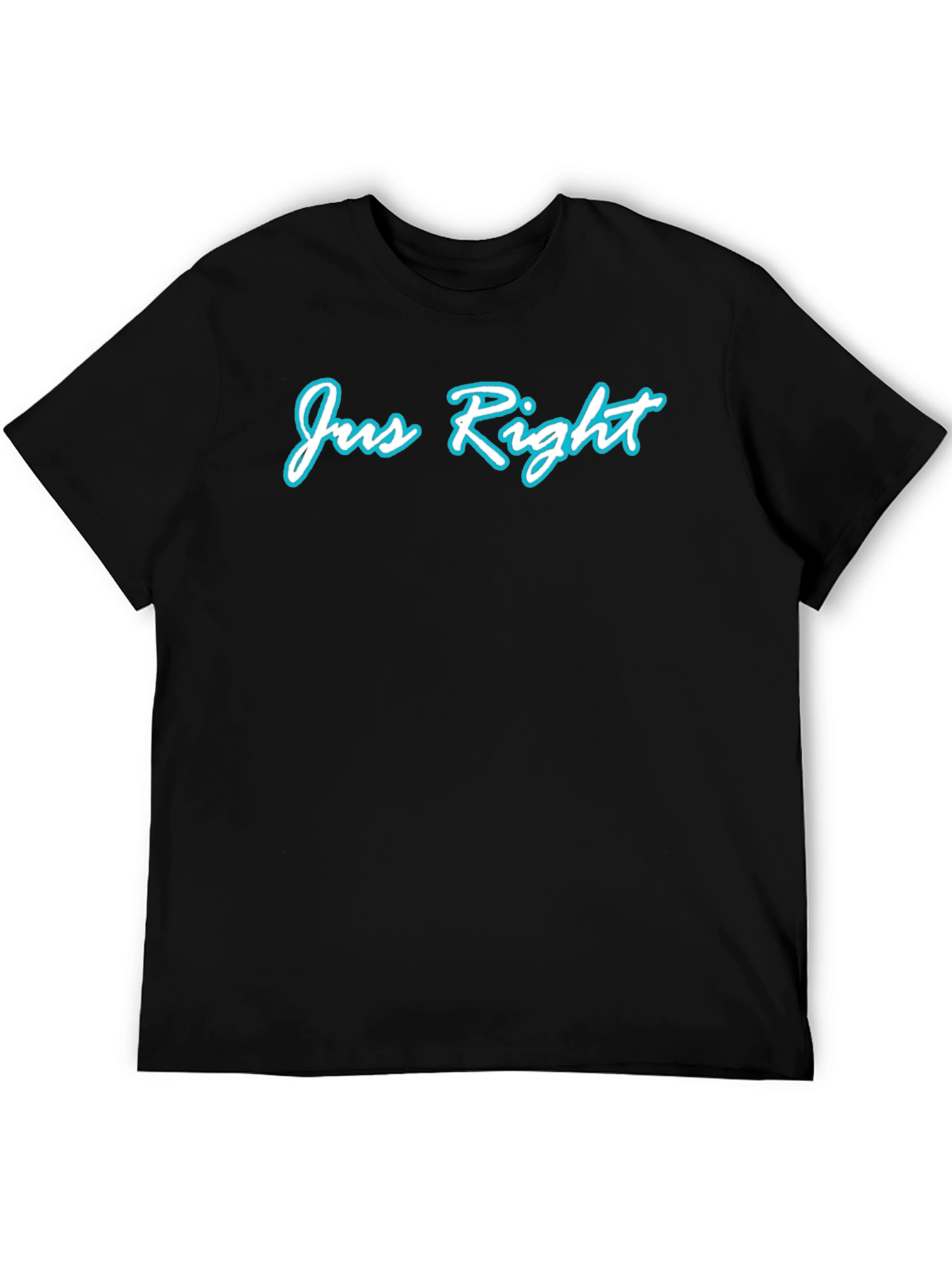 Jus Right Graphic T-Shirt - Casual Mens Tee