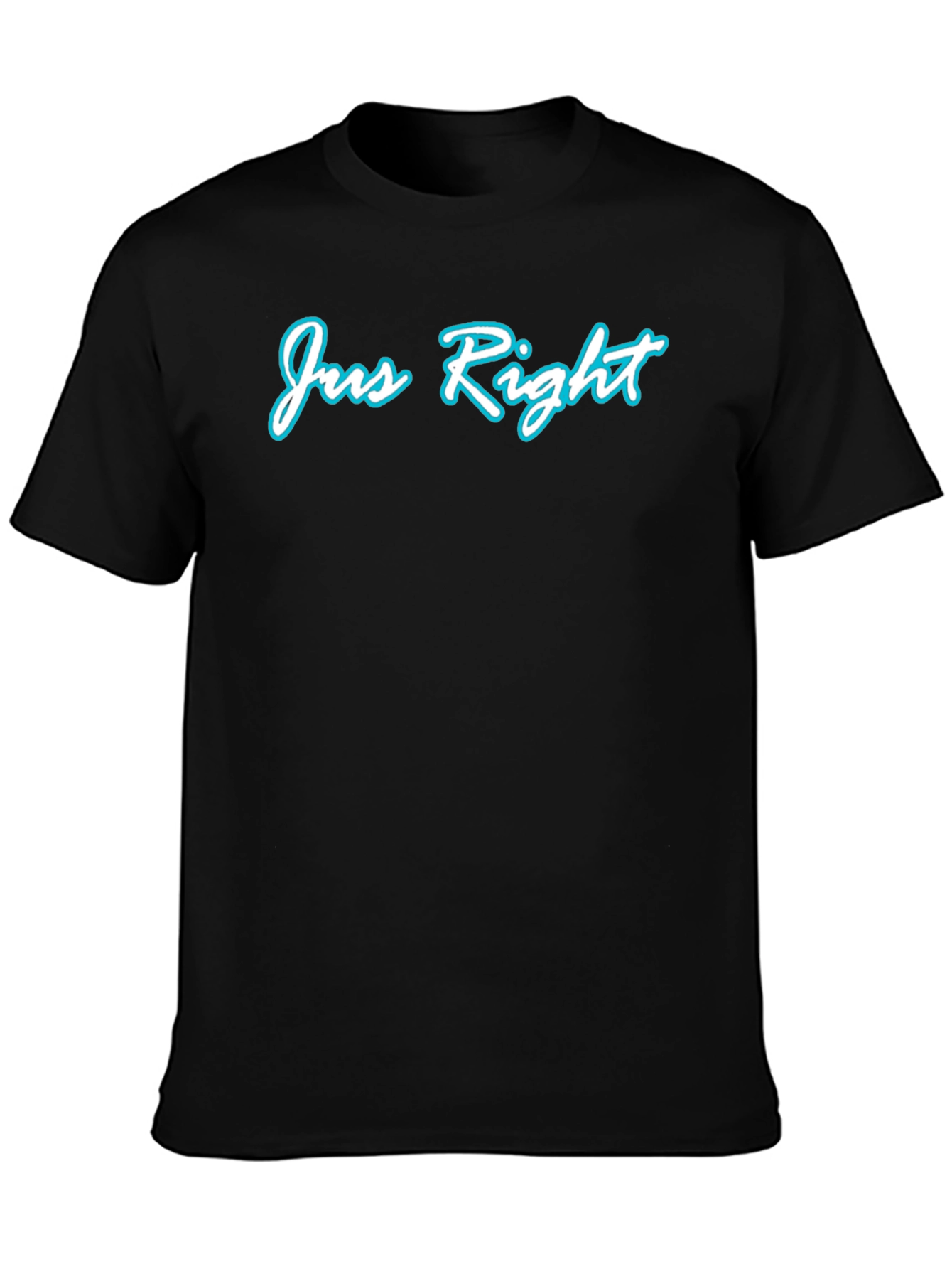 Jus Right Graphic T-Shirt - Casual Mens Tee