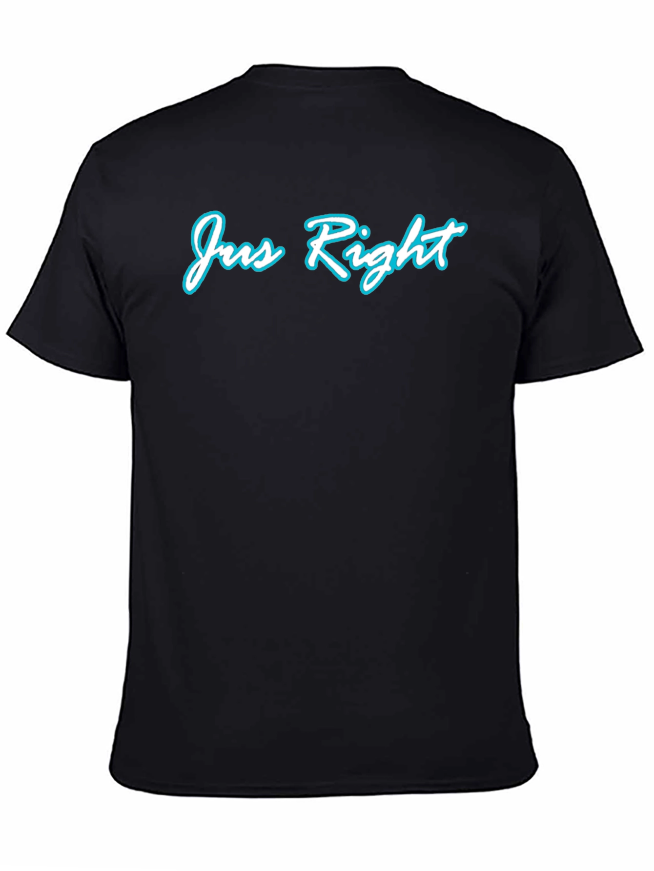 Jus Right Graphic T-Shirt - Casual Mens Tee