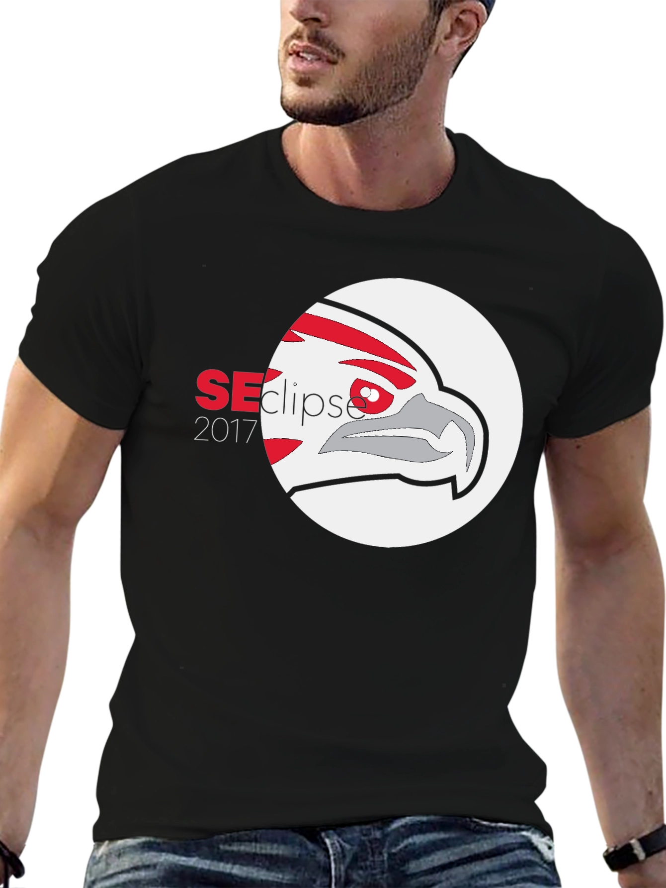 SEclipse 2017 Graphic Black Tee