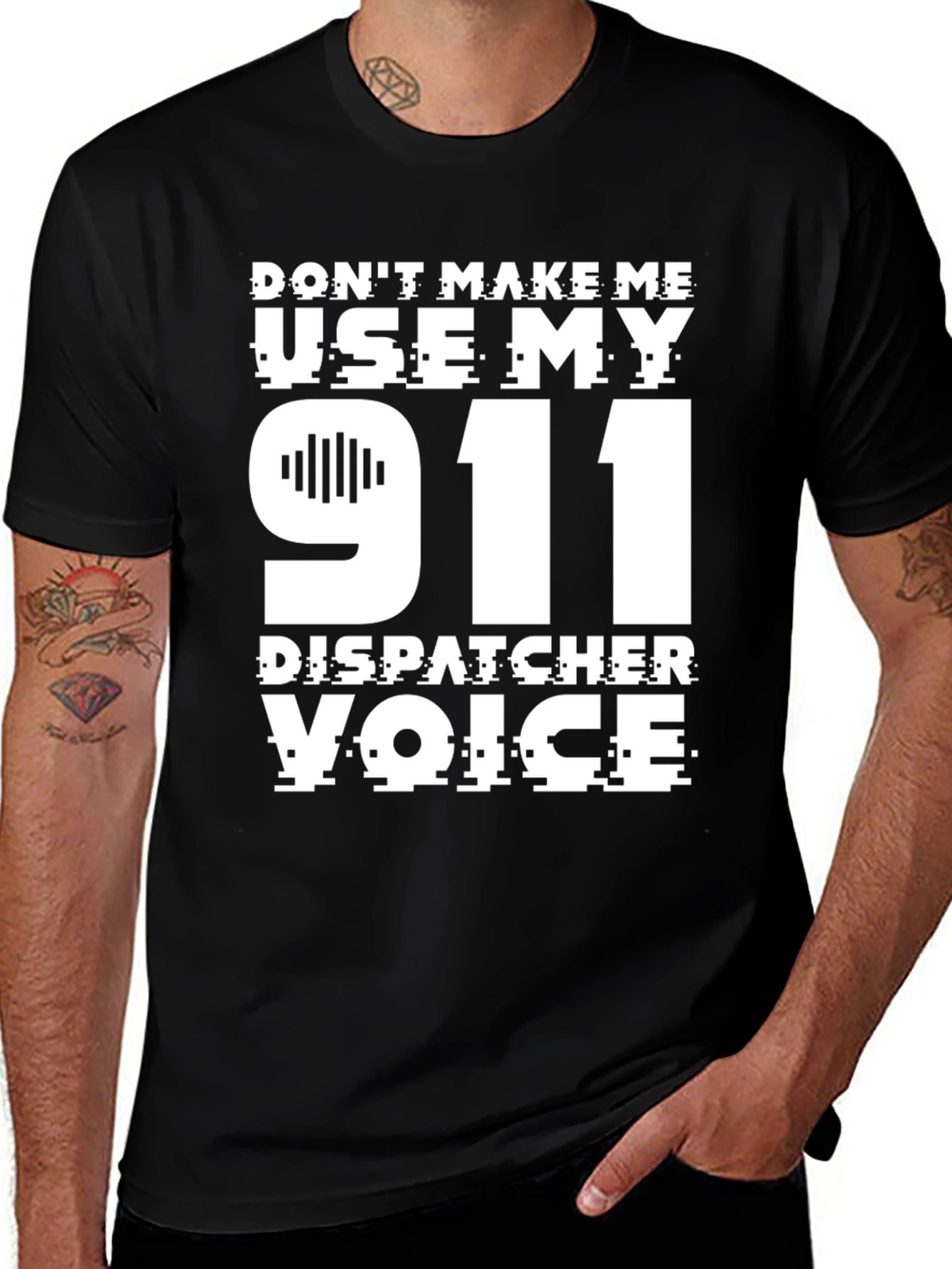 911 Dispatcher Voice Novelty T-Shirt
