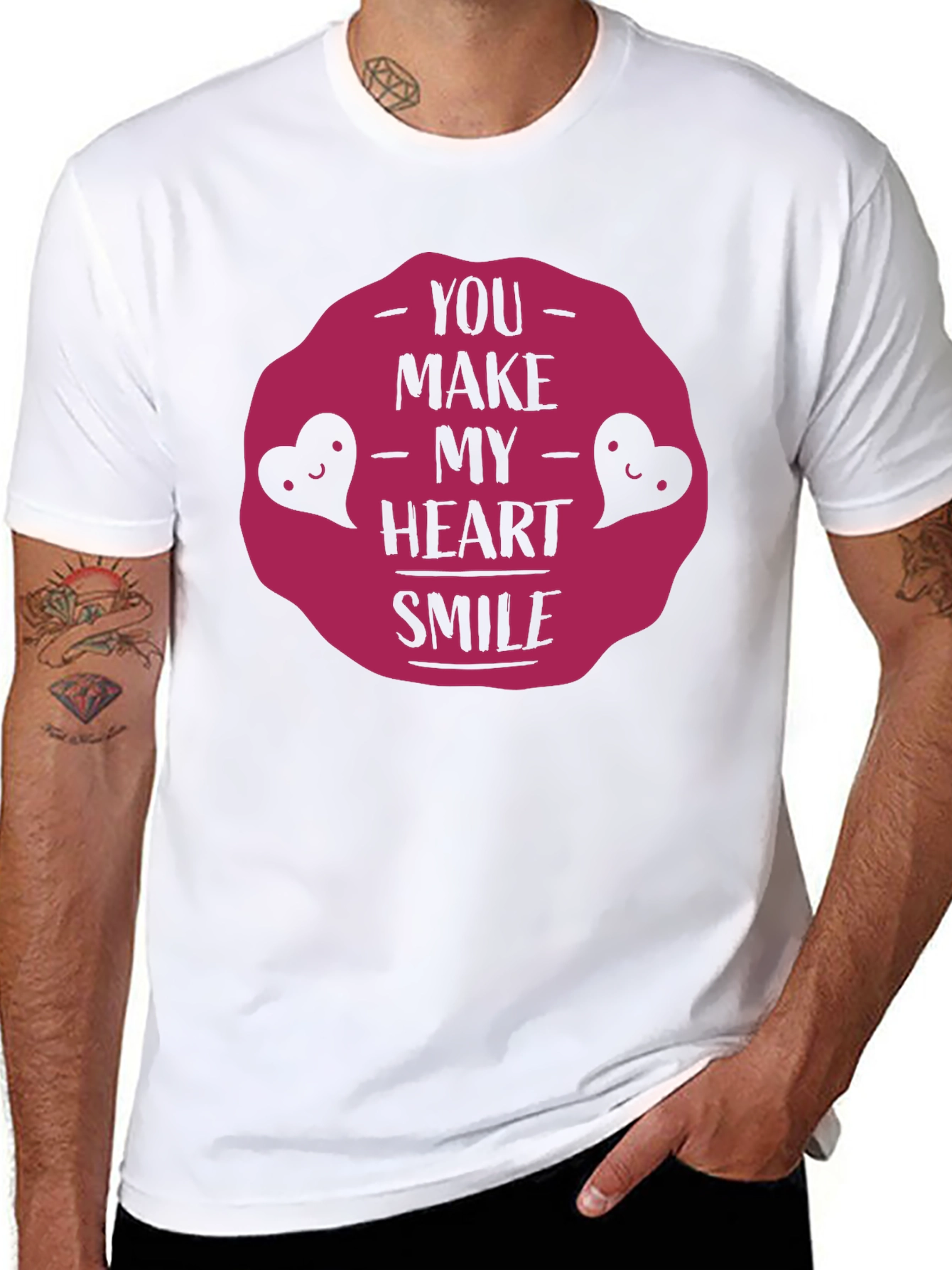 You Make My Heart Smile Graphic Tee