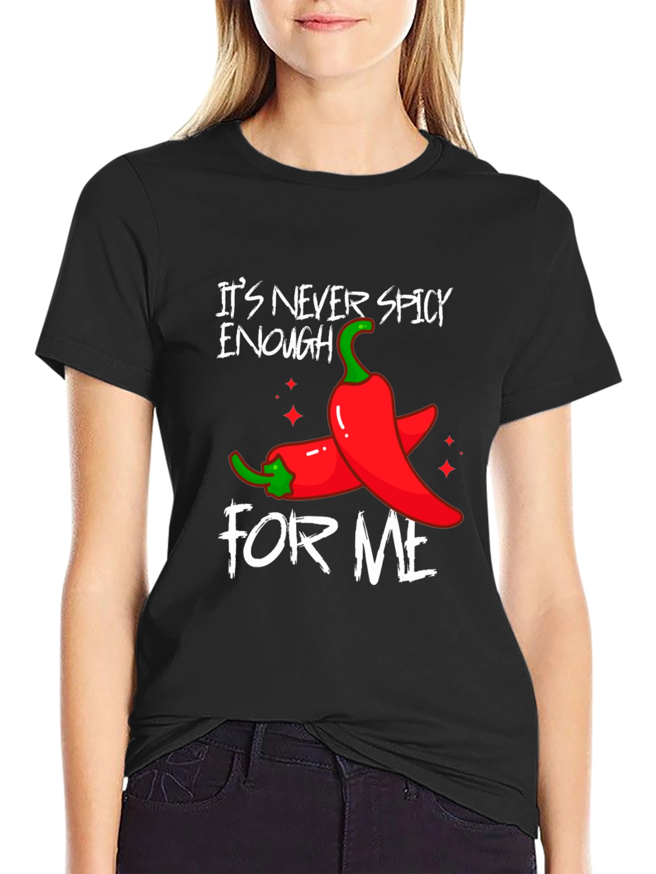 Spicy Food Lover T-Shirt - Its Never Spicy Enough