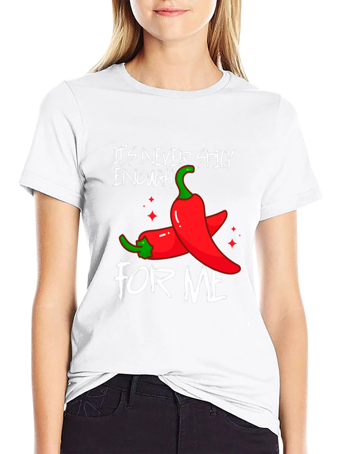 Spicy Food Lover T-Shirt - Its Never Spicy Enough