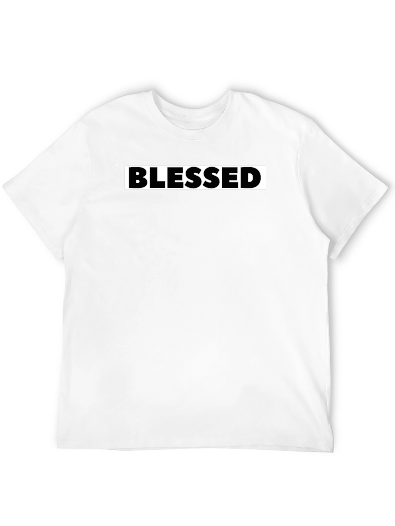 Blessed Black T-Shirt - Stylish Religious Apparel