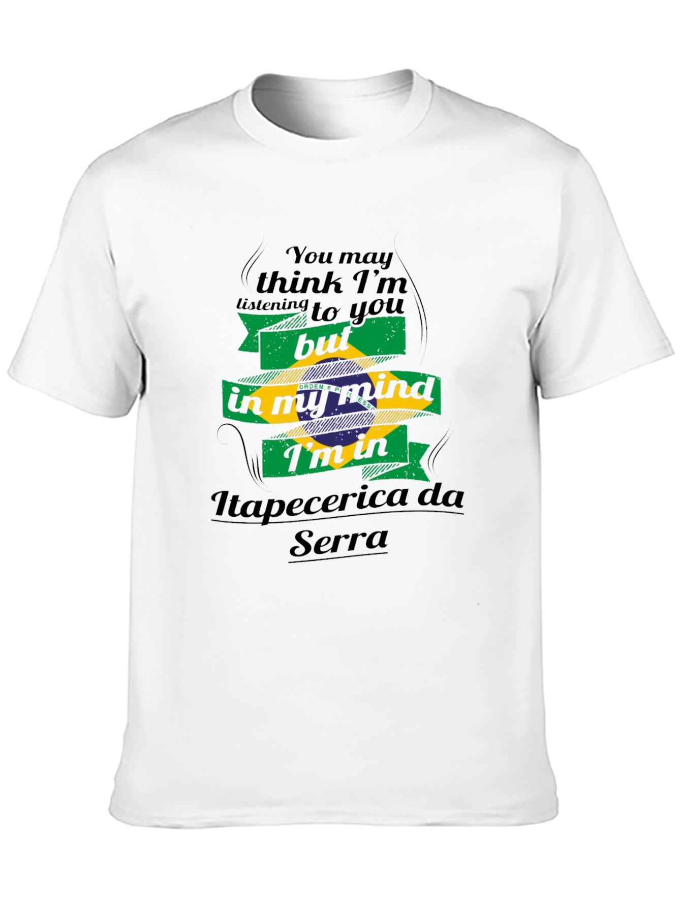 Itaperica da Serra Brazil Mind T-Shirt