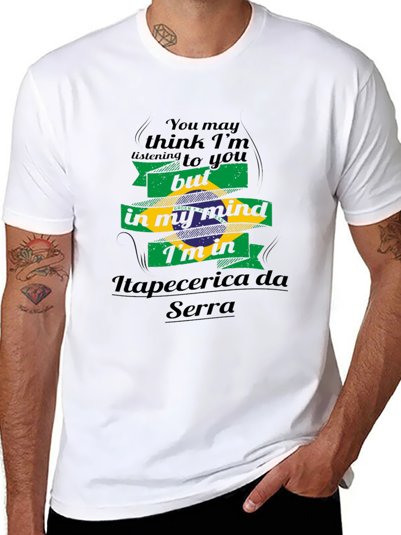Itaperica da Serra Brazil Mind T-Shirt