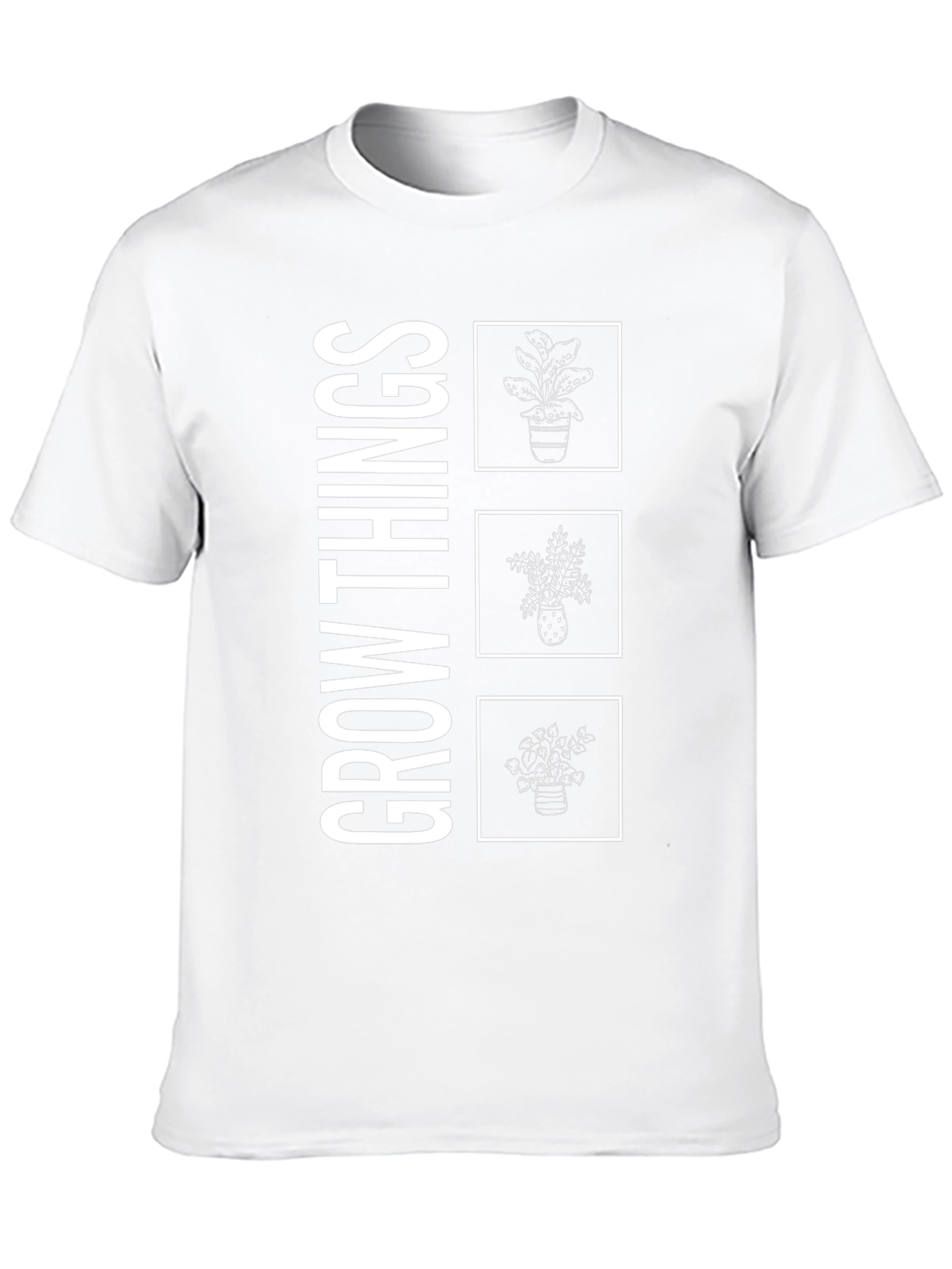 Grow Things Black Graphic Tee