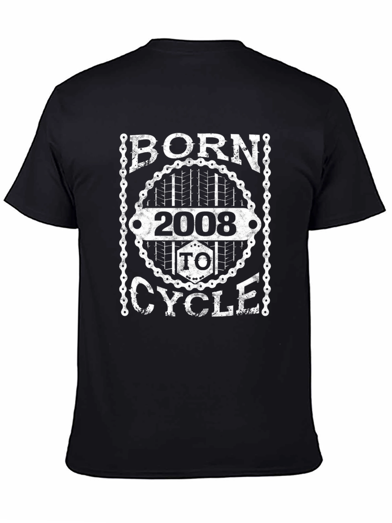 Born to Cycle 2008 Graphic T-Shirt