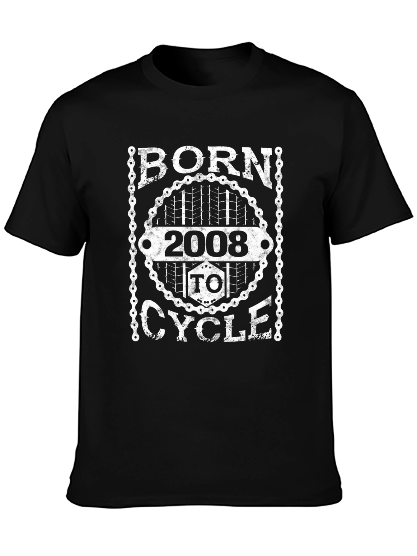 Born to Cycle 2008 Graphic T-Shirt