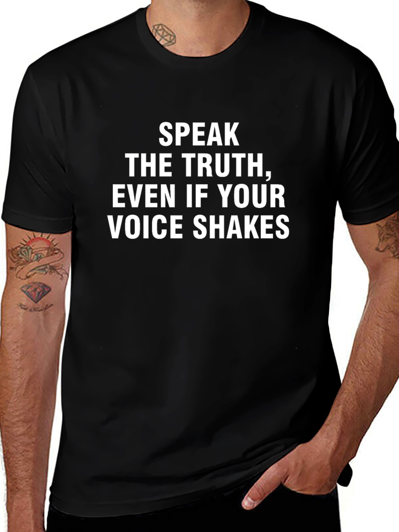 Speak The Truth T-Shirt Motivational Tee