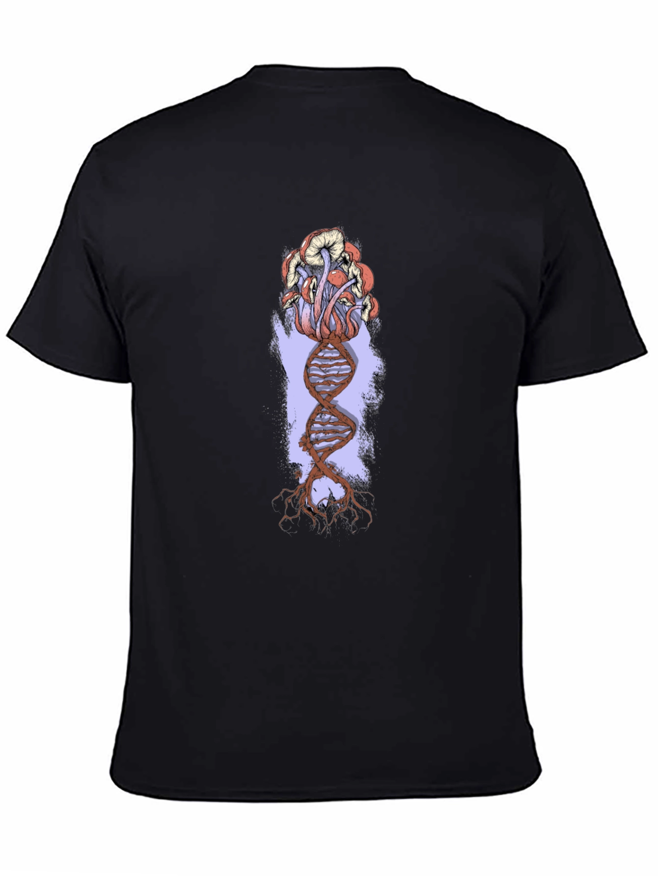 Mushroom DNA Graphic T-Shirt