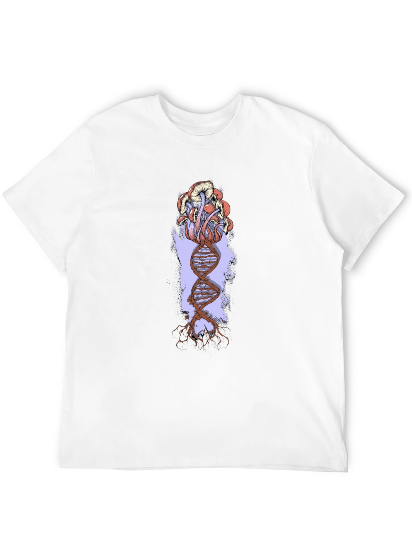 Mushroom DNA Graphic T-Shirt