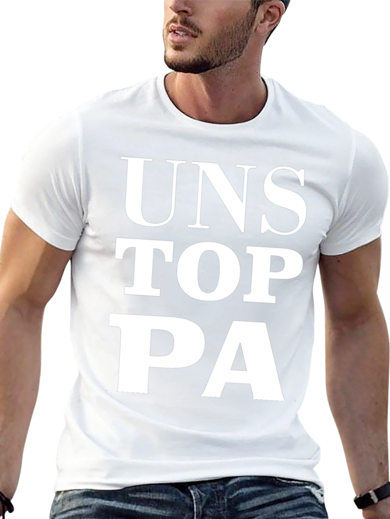 Unstop PA - Black Graphic Tee