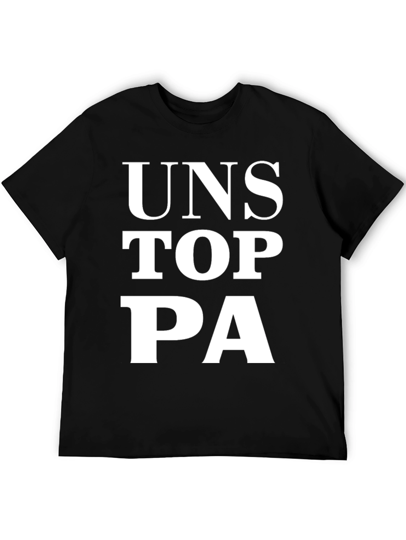 Unstop PA - Black Graphic Tee
