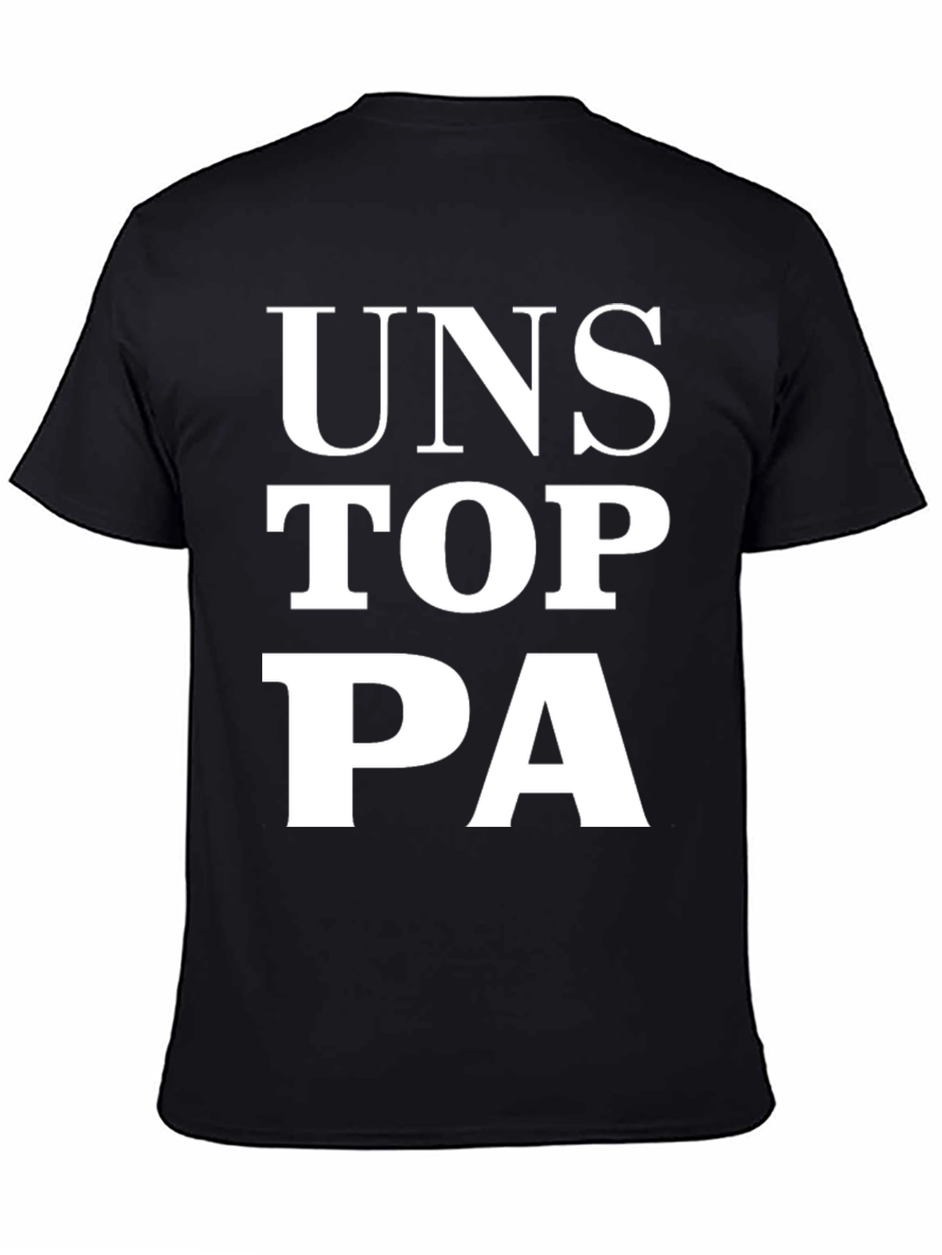 Unstop PA - Black Graphic Tee