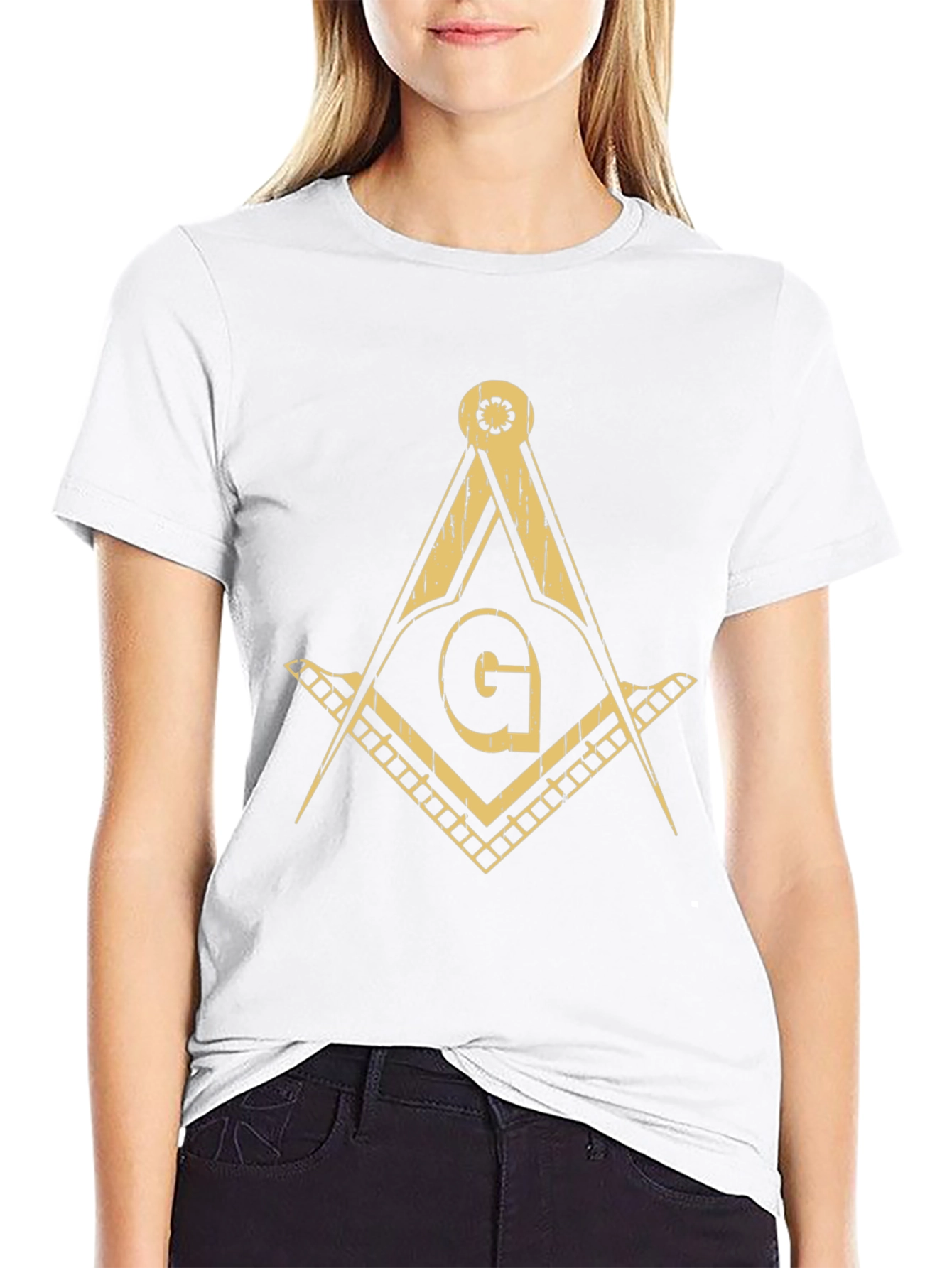 Masonic Square & Compasses Graphic T-Shirt