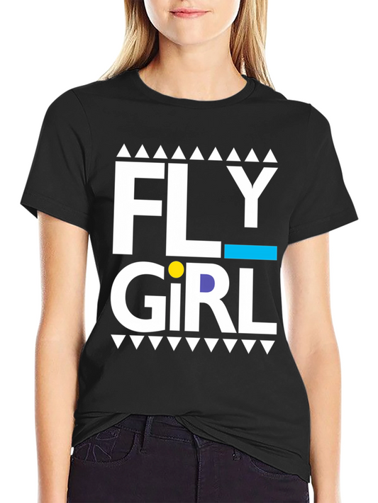 Fly Girl Graphic Tee - Stylish & Comfortable