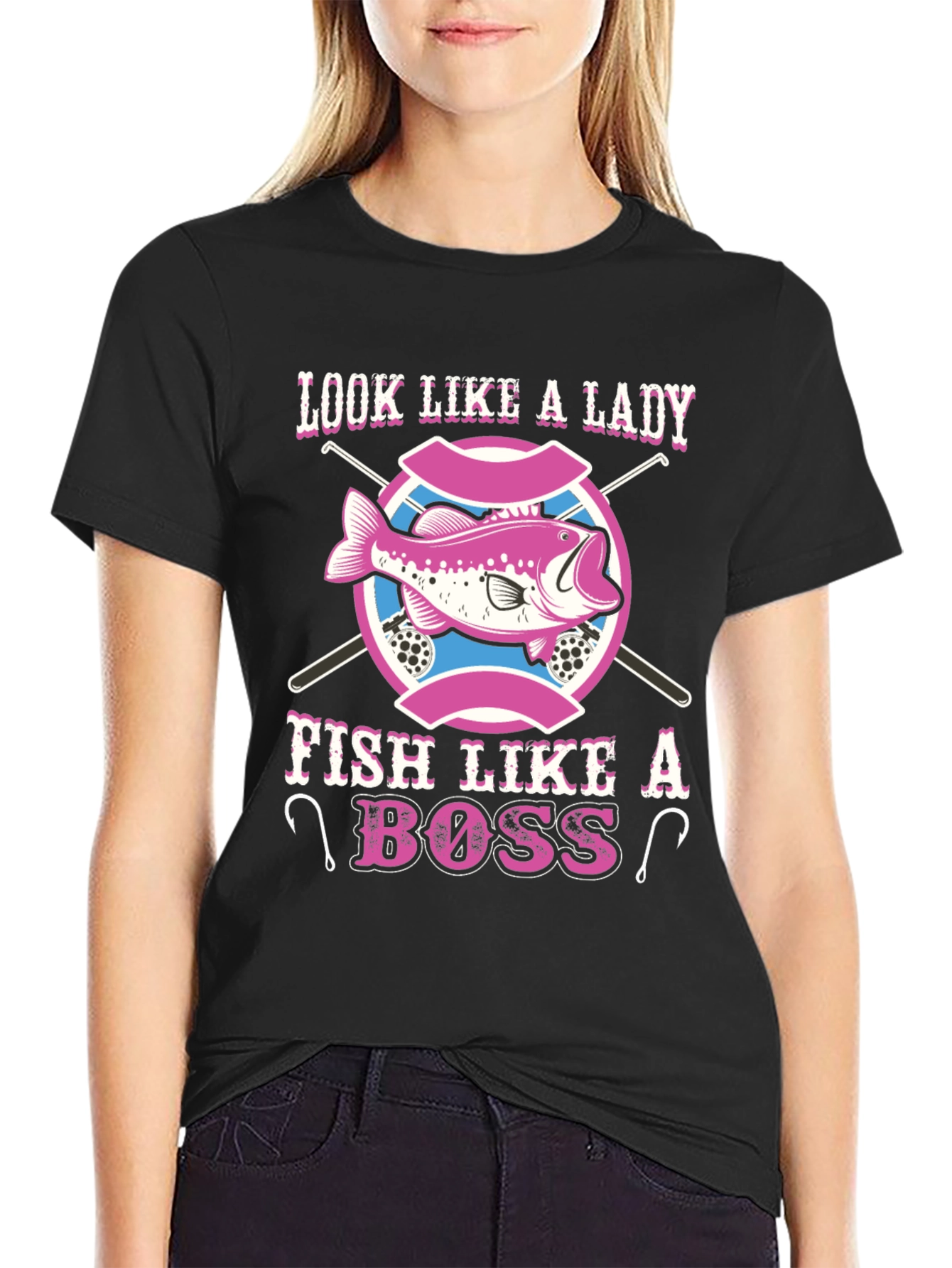 Look Like a Lady Fish Like a Boss T-Shirt