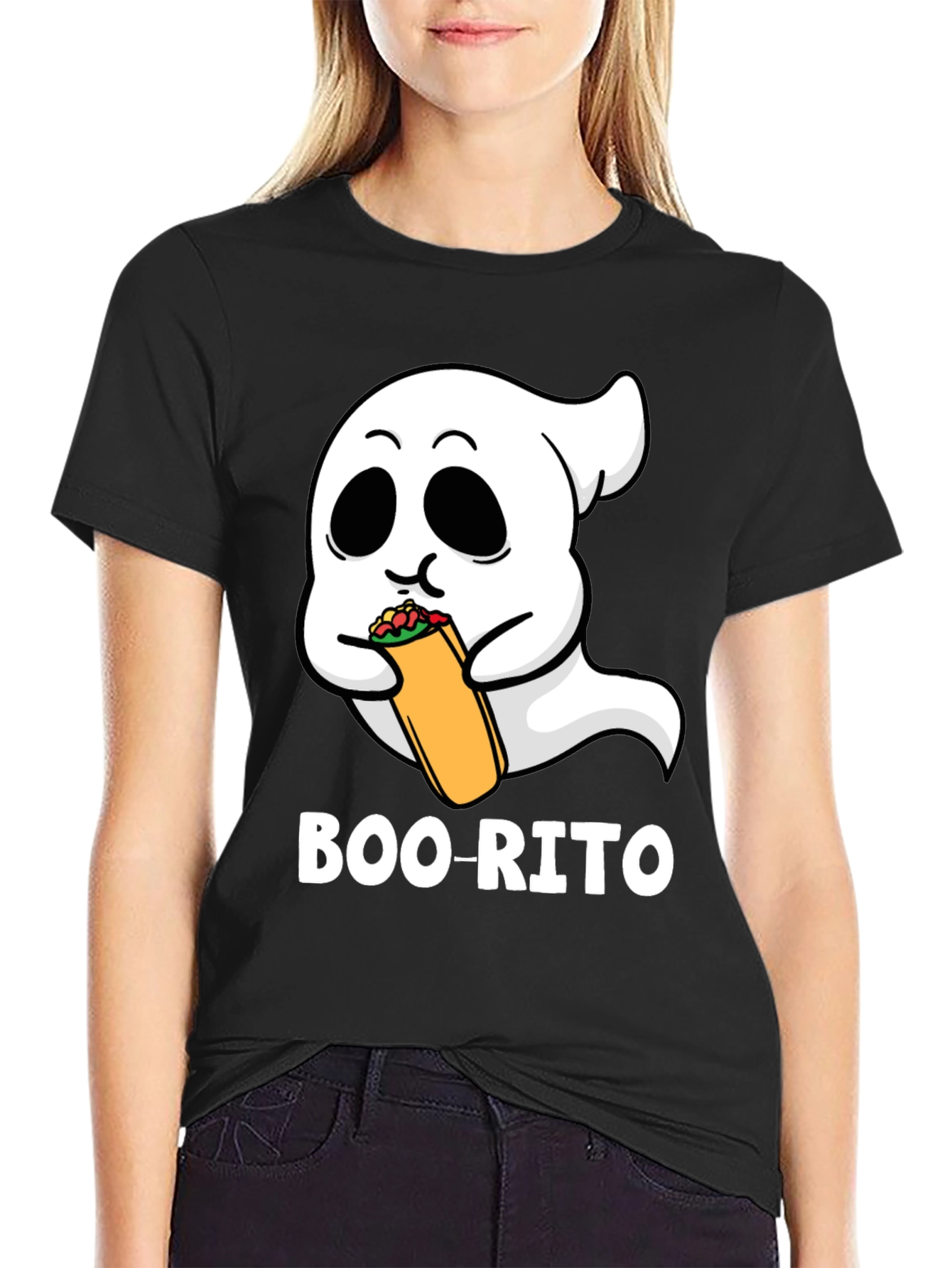 Boo-rito Graphic T-Shirt - Halloween Fun