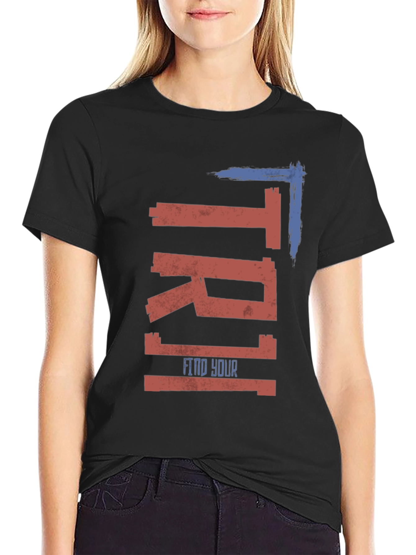 TRI1 Find Your T-Shirt - Stylish Graphic Tee