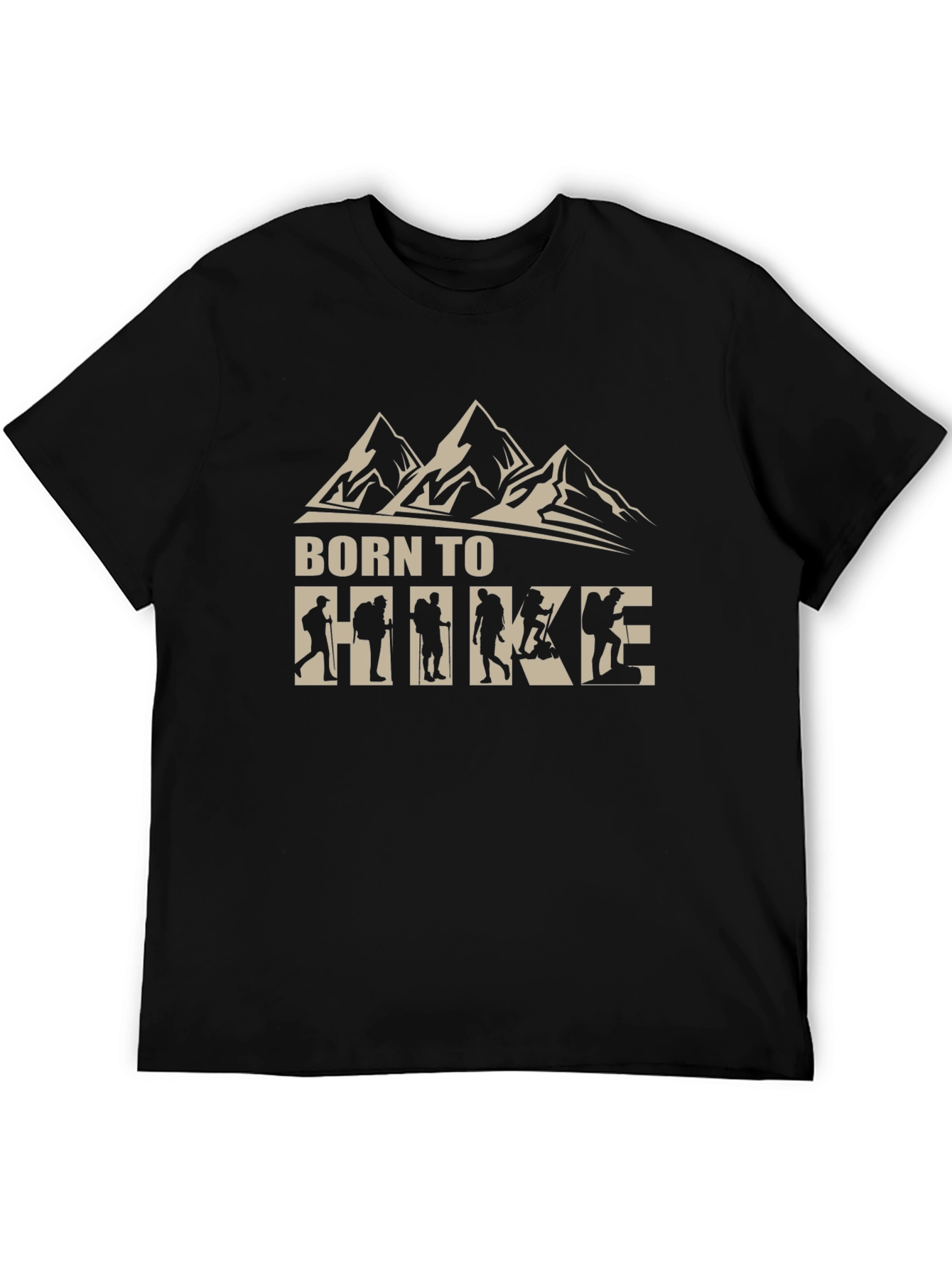 Born to Hike Black T-Shirt