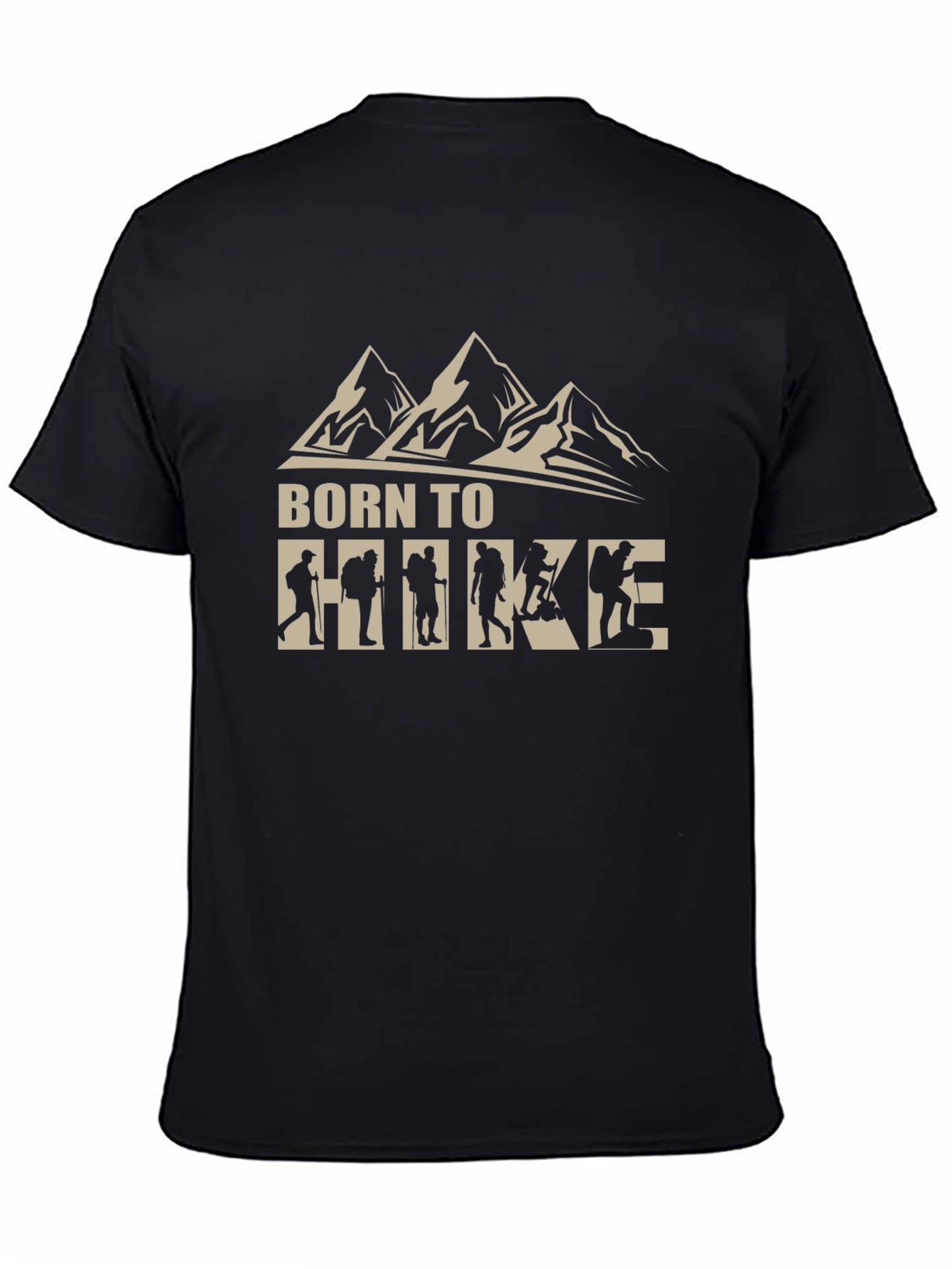 Born to Hike Black T-Shirt